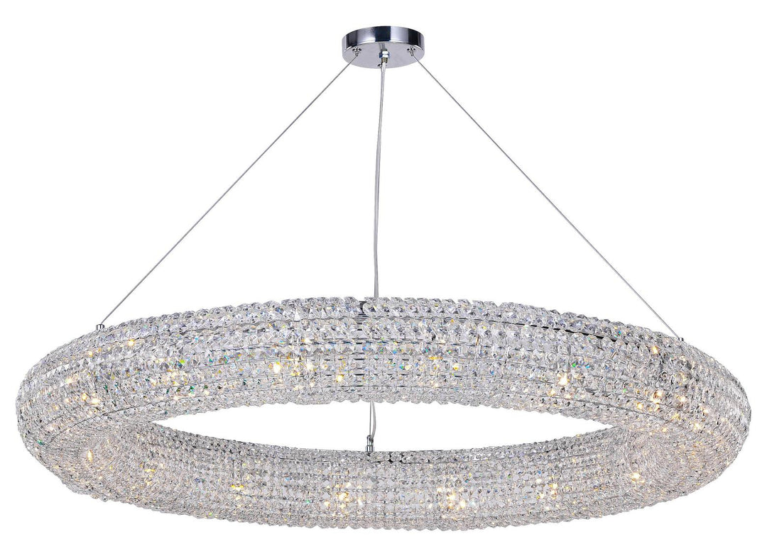 16 Light Chandelier With Chrome Finish by CWI Lighting