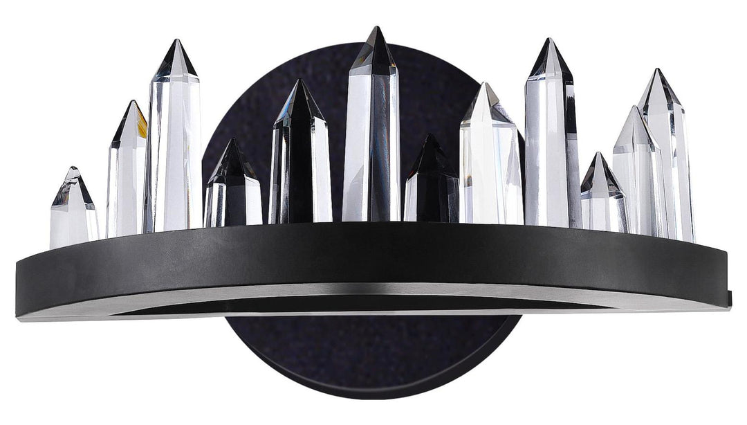 Led Wall Sconce With Black Finish by CWI Lighting