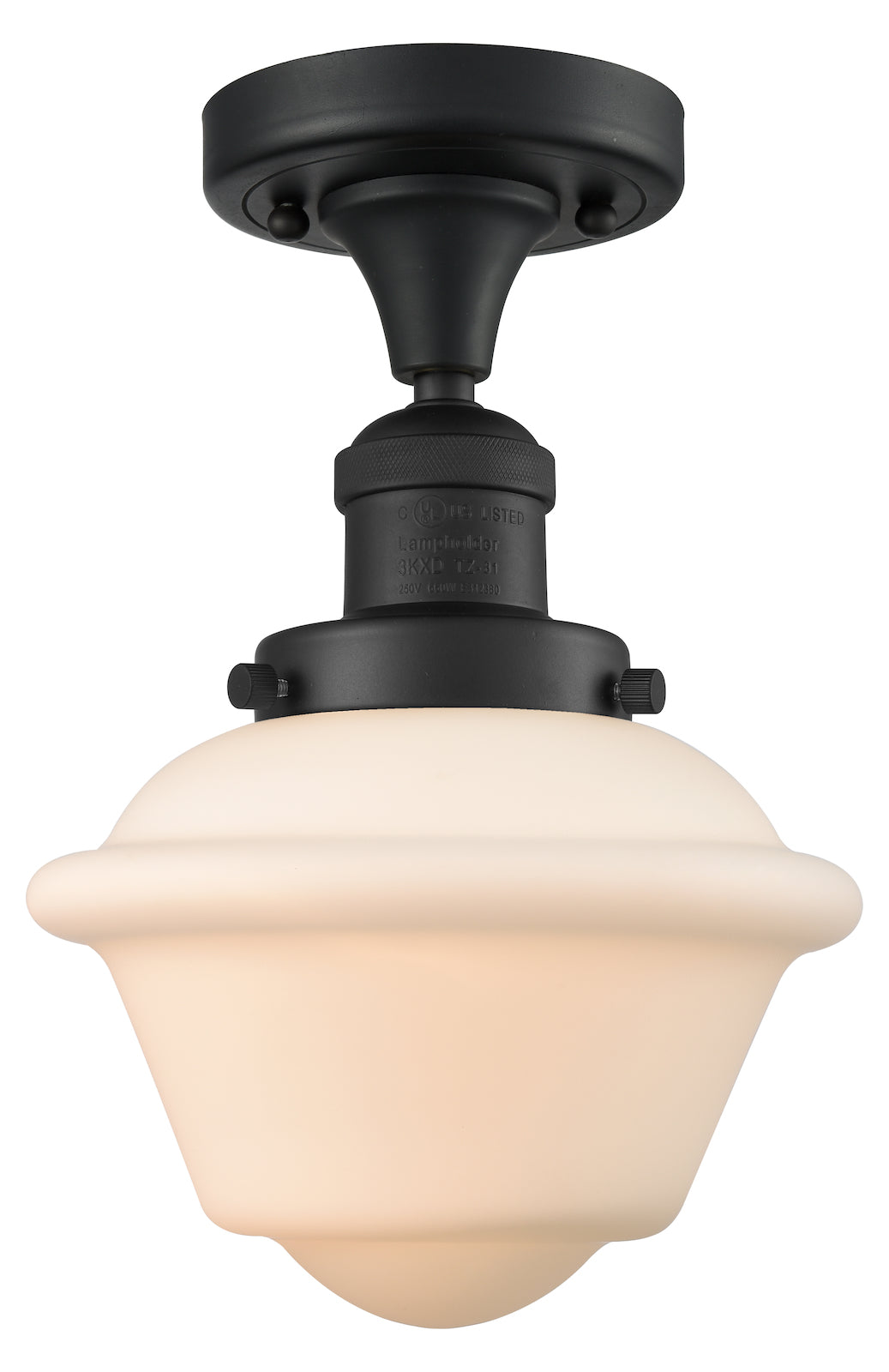 1 Light Vintage Dimmable Led Semi-Flush Mount by Innovations Lighting