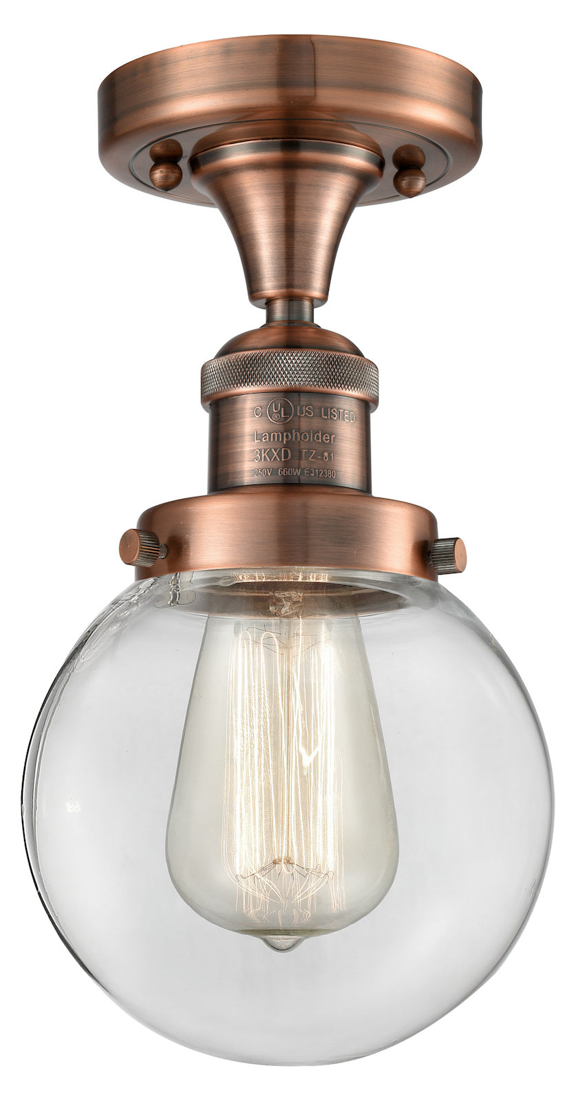 1 Light Semi-Flush Mount by Innovations Lighting