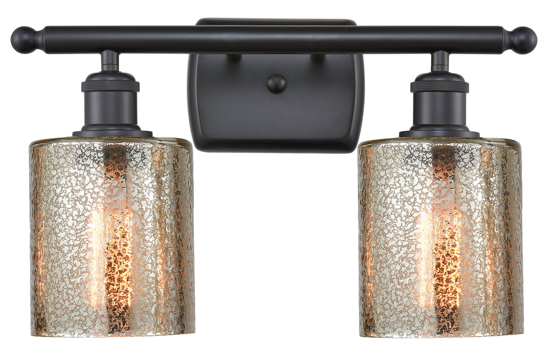 2 Light Vintage Dimmable Led Bathroom Fixture by Innovations Lighting