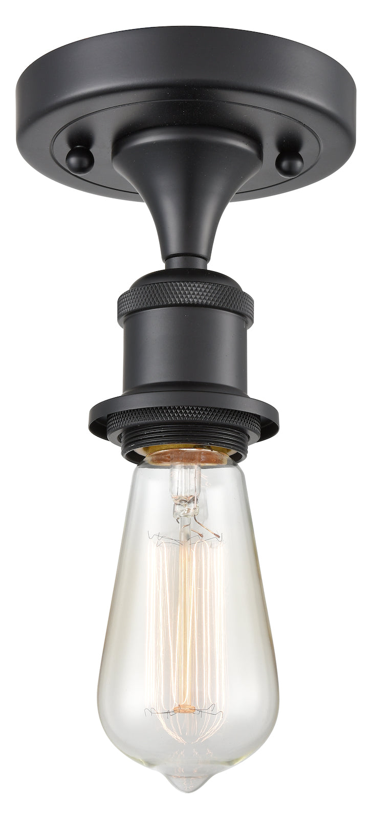 1 Light Vintage Dimmable Led Semi-Flush Mount by Innovations Lighting