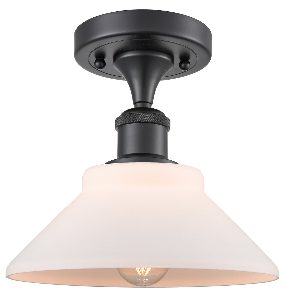 1 Light Vintage Dimmable Led Semi-Flush Mount by Innovations Lighting