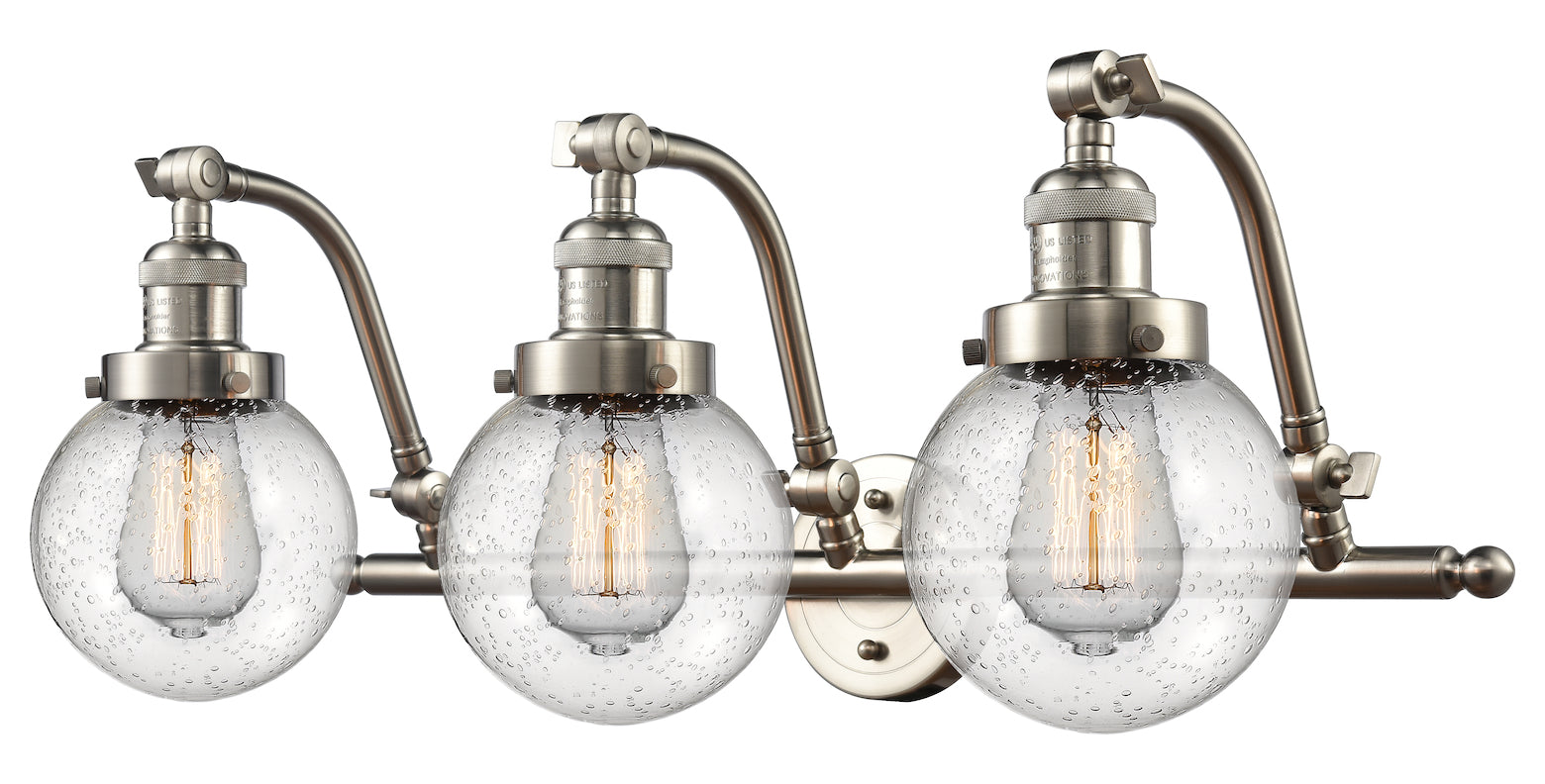 3 Light Vintage Dimmable Led Bathroom Fixture by Innovations Lighting