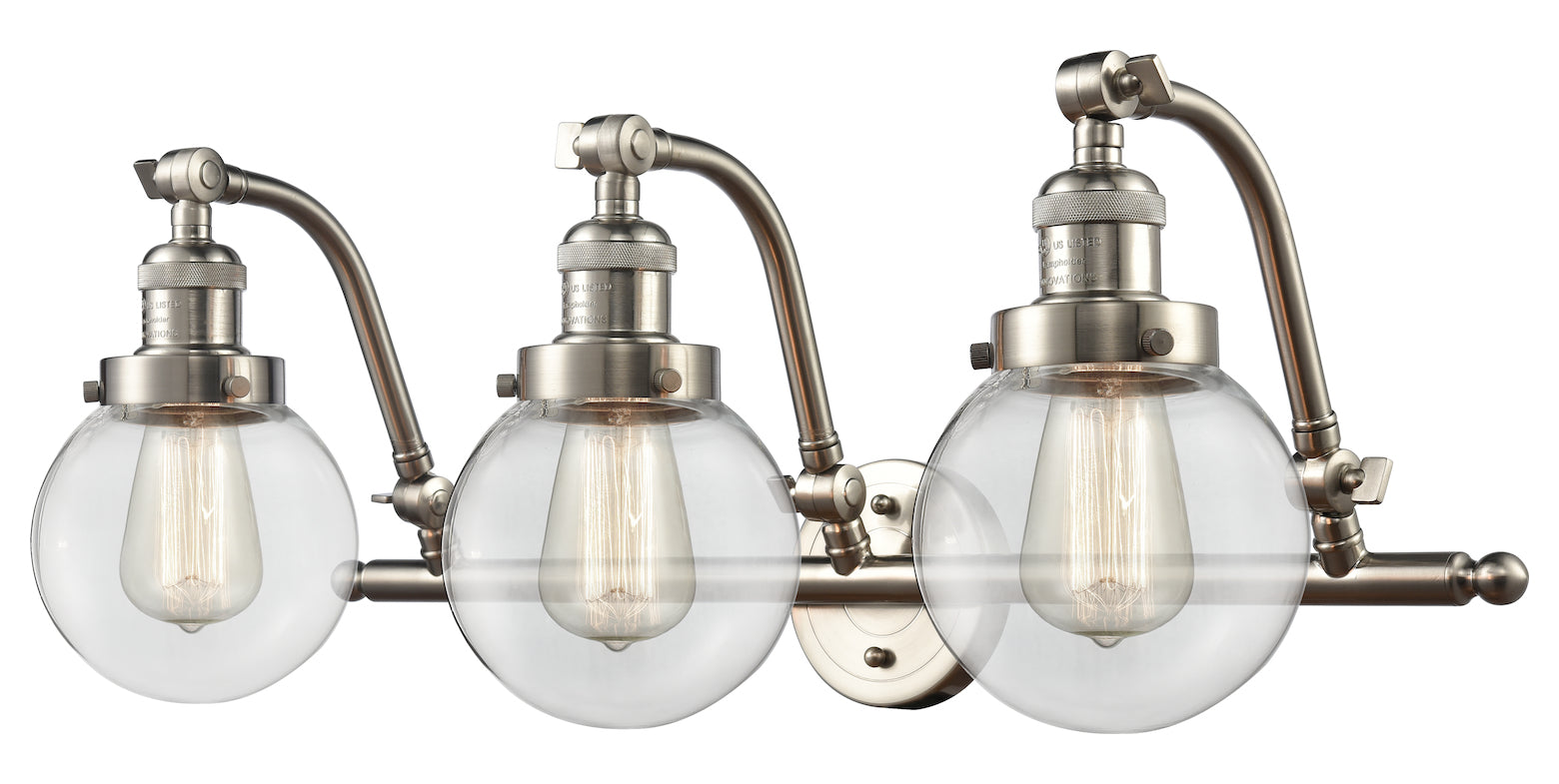 3 Light Vintage Dimmable Led Bathroom Fixture by Innovations Lighting