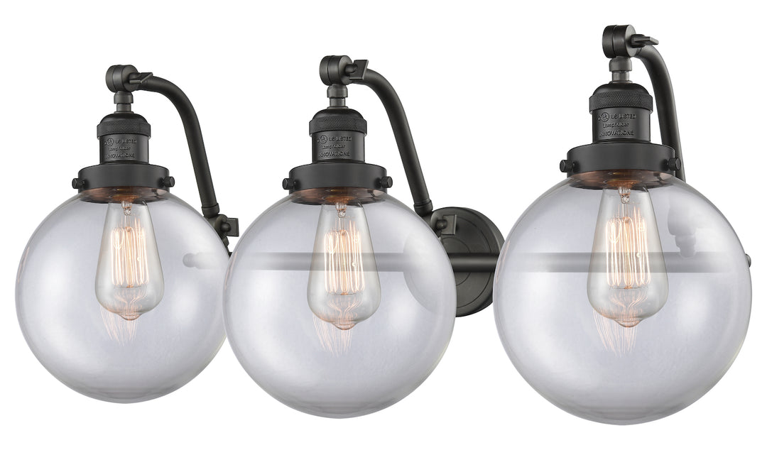 3 Light Vintage Dimmable Led Bathroom Fixture by Innovations Lighting