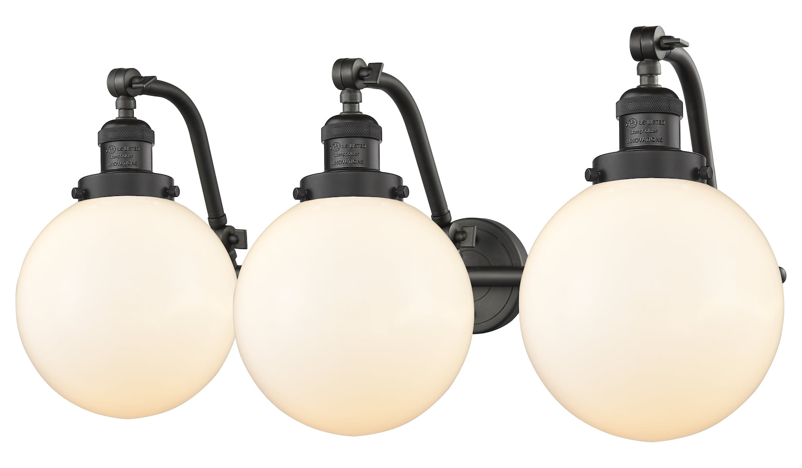 3 Light Vintage Dimmable Led Bathroom Fixture by Innovations Lighting