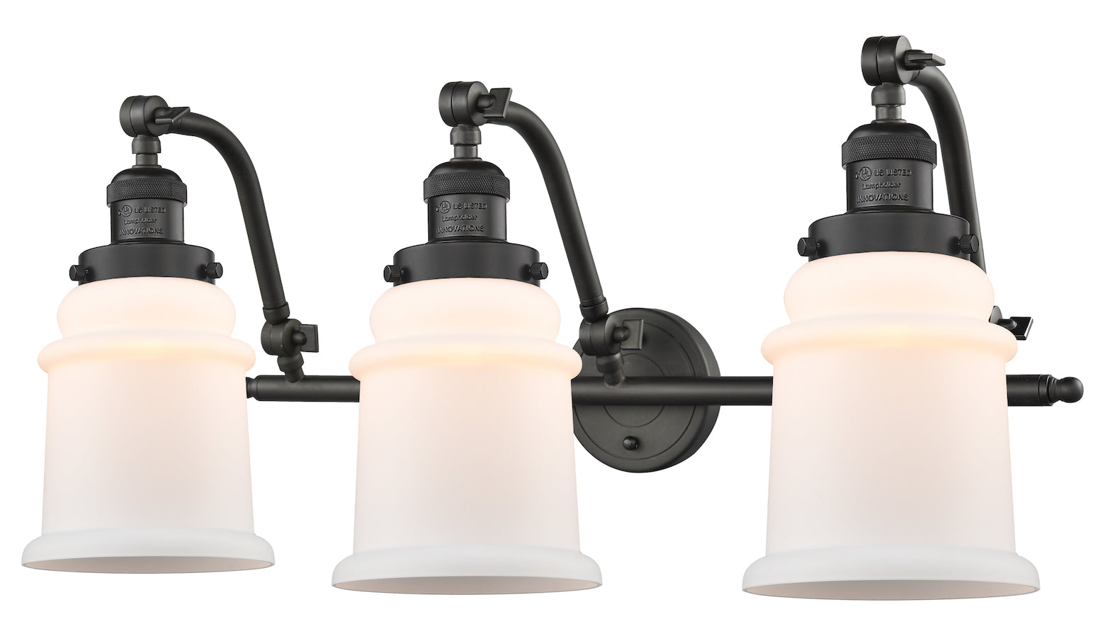 3 Light Vintage Dimmable Led Bathroom Fixture by Innovations Lighting