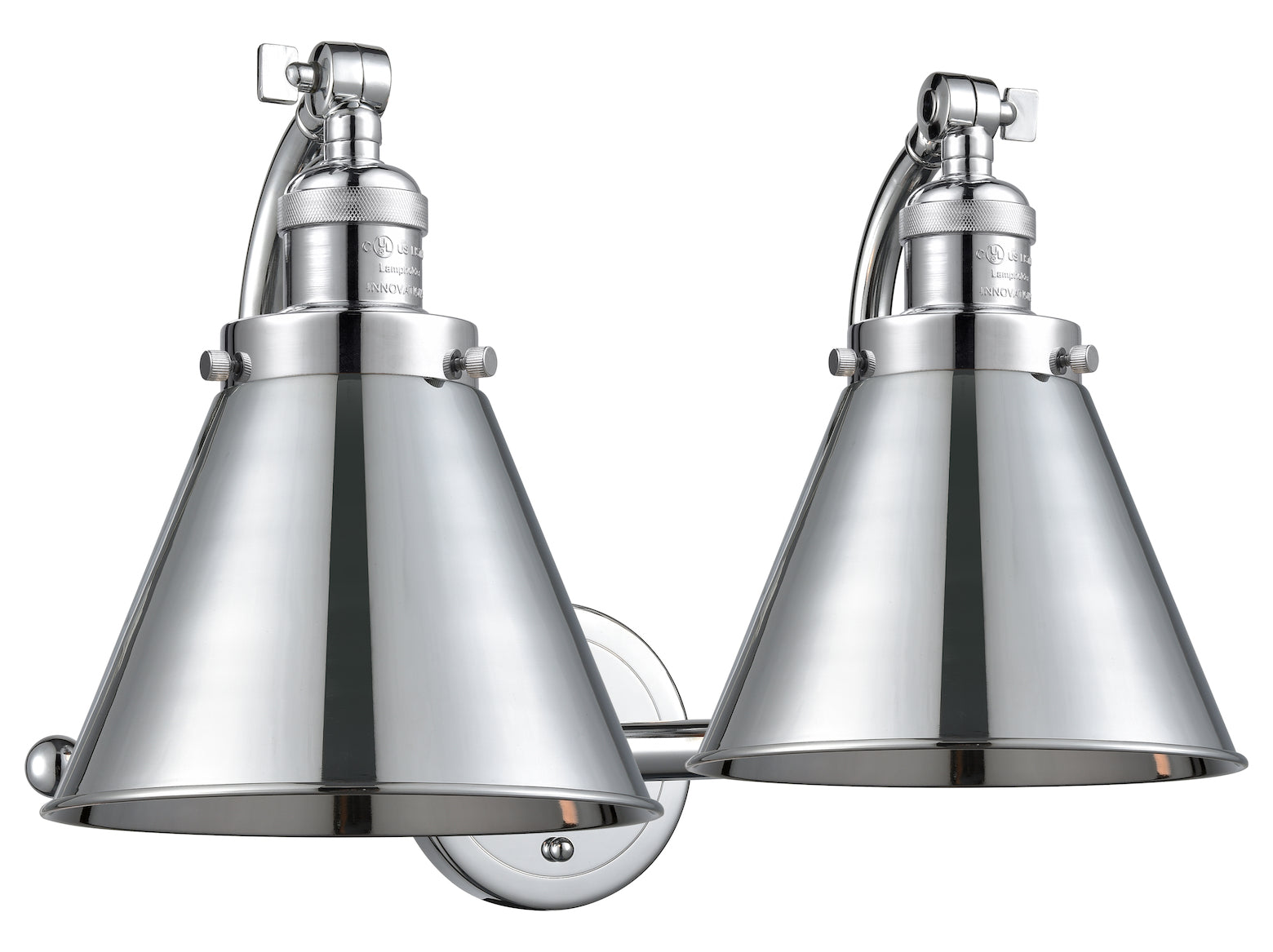 2 Light Vintage Dimmable Led Bathroom Fixture by Innovations Lighting