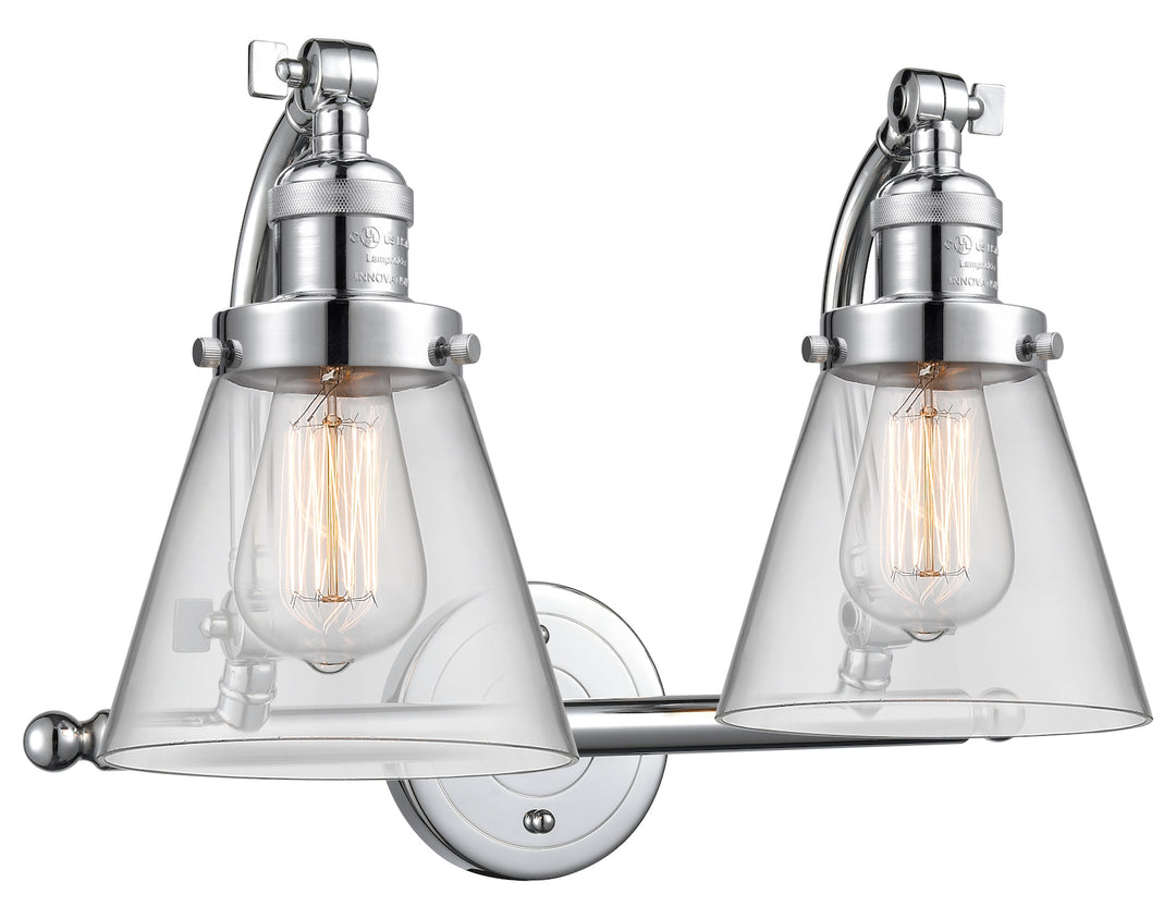 2 Light Vintage Dimmable Led Bathroom Fixture by Innovations Lighting