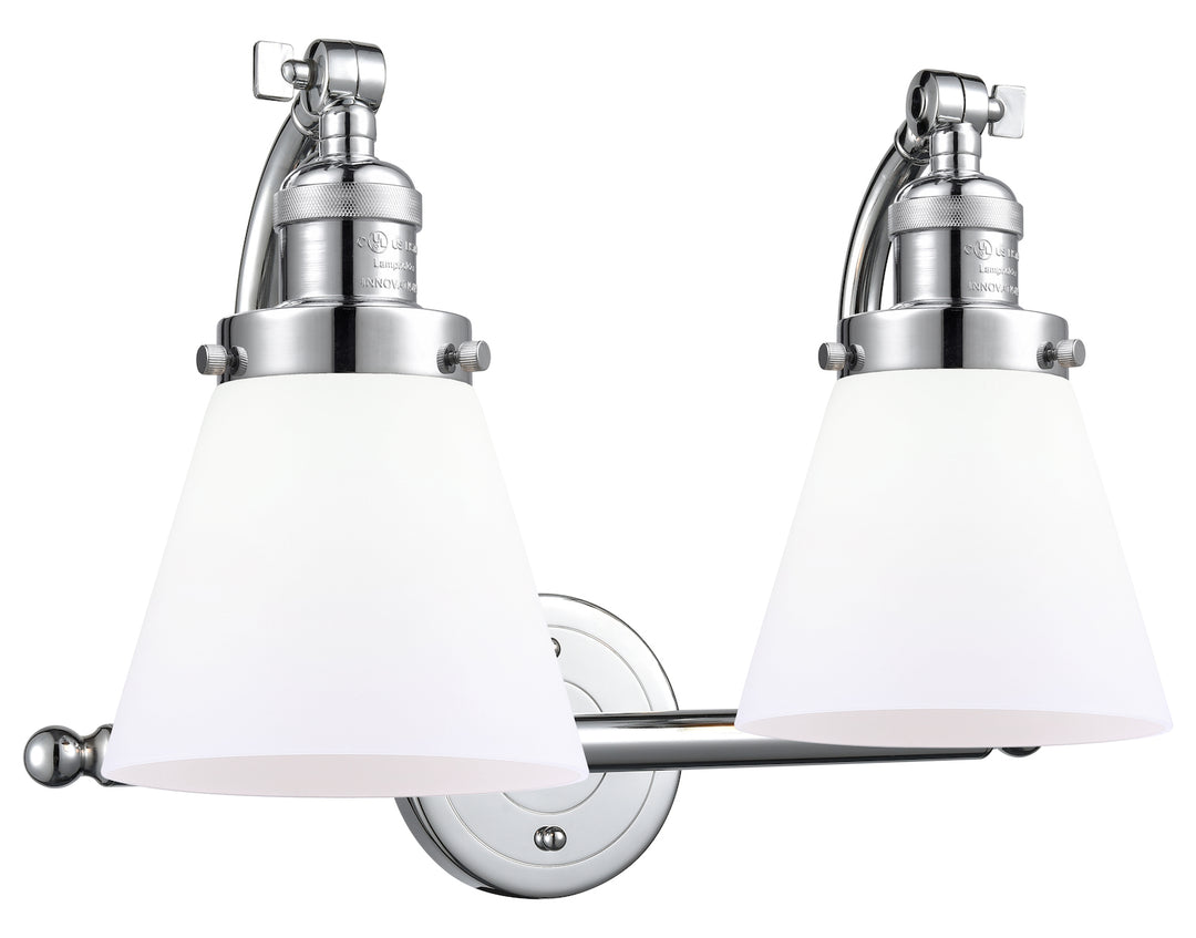 2 Light Vintage Dimmable Led Bathroom Fixture by Innovations Lighting