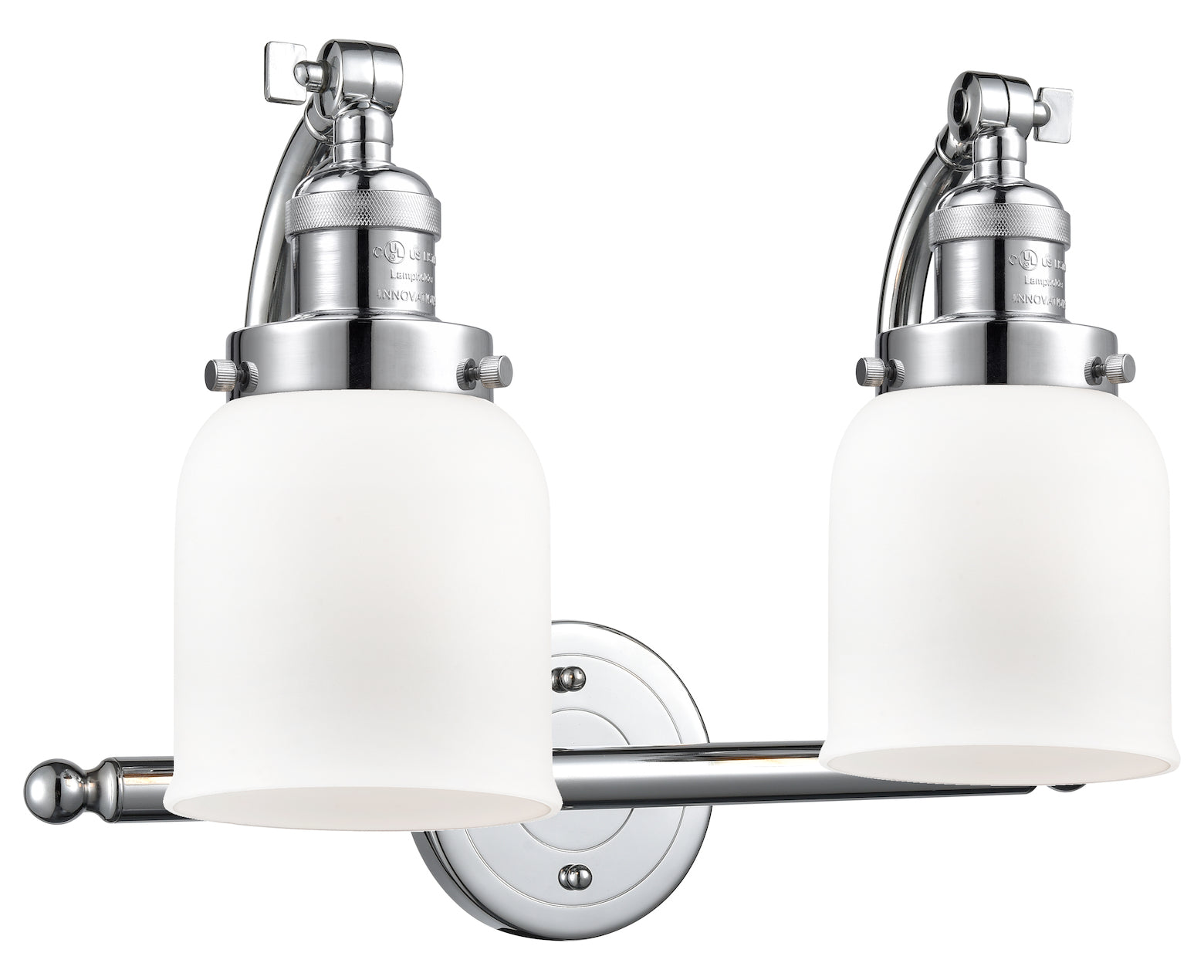 2 Light Vintage Dimmable Led Bathroom Fixture by Innovations Lighting