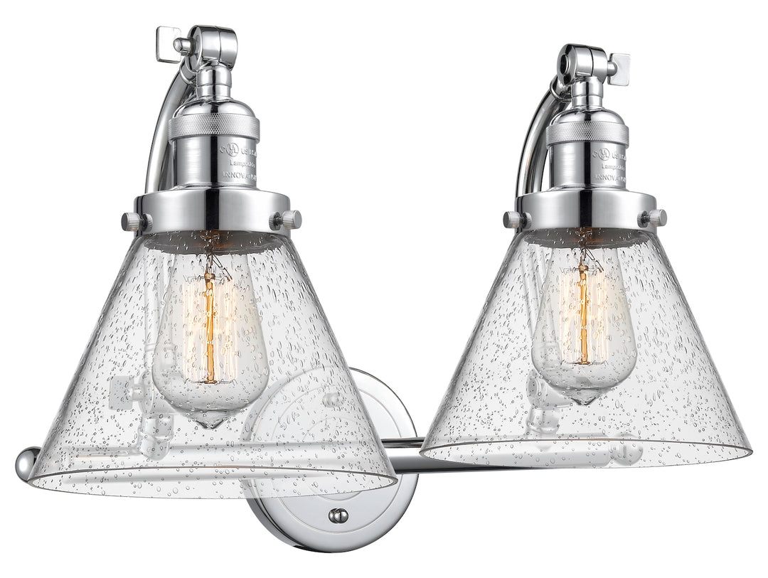 2 Light Vintage Dimmable Led Bathroom Fixture by Innovations Lighting