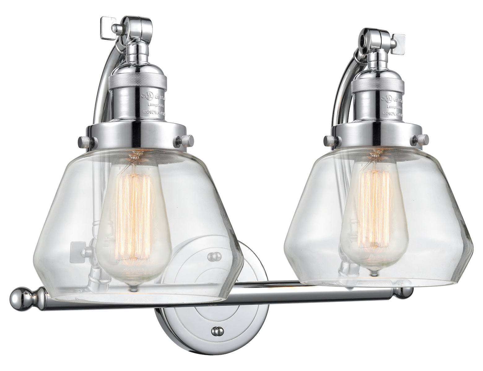 2 Light Vintage Dimmable Led Bathroom Fixture by Innovations Lighting