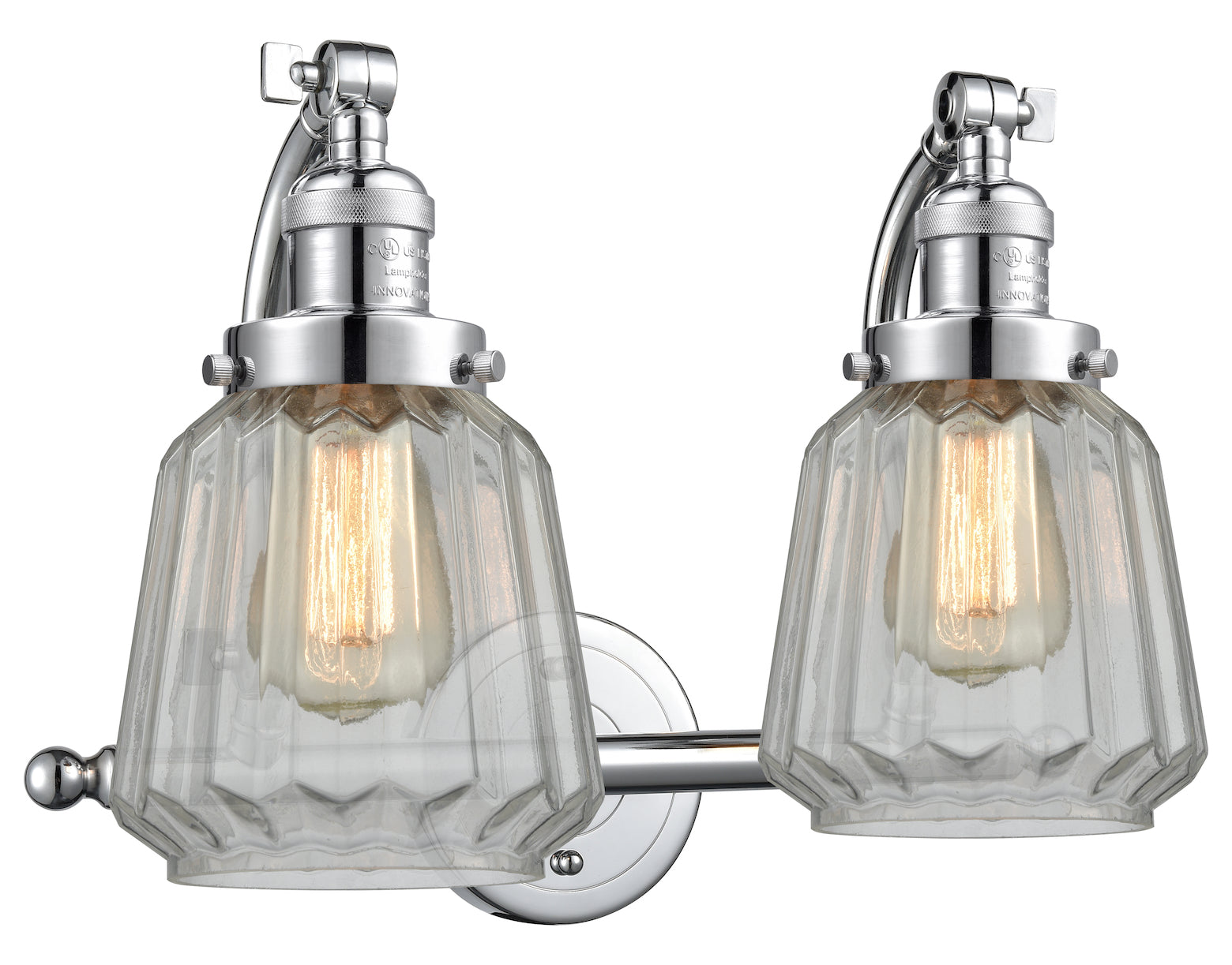 2 Light Vintage Dimmable Led Bathroom Fixture by Innovations Lighting