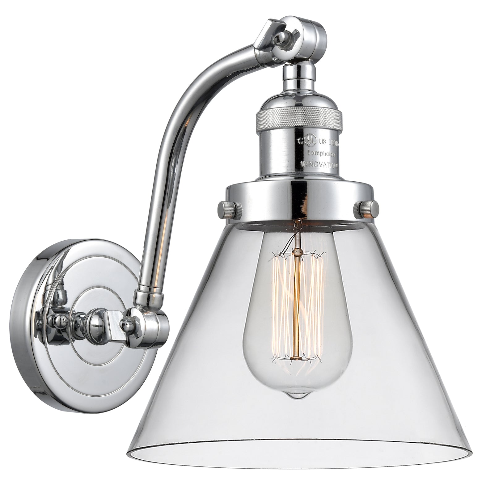 1 Light Vintage Dimmable Led Sconce by Innovations Lighting