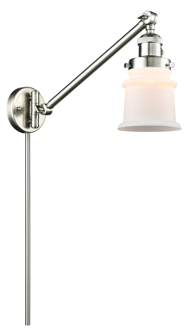 1 Light Vintage Dimmable Led Swing Arm