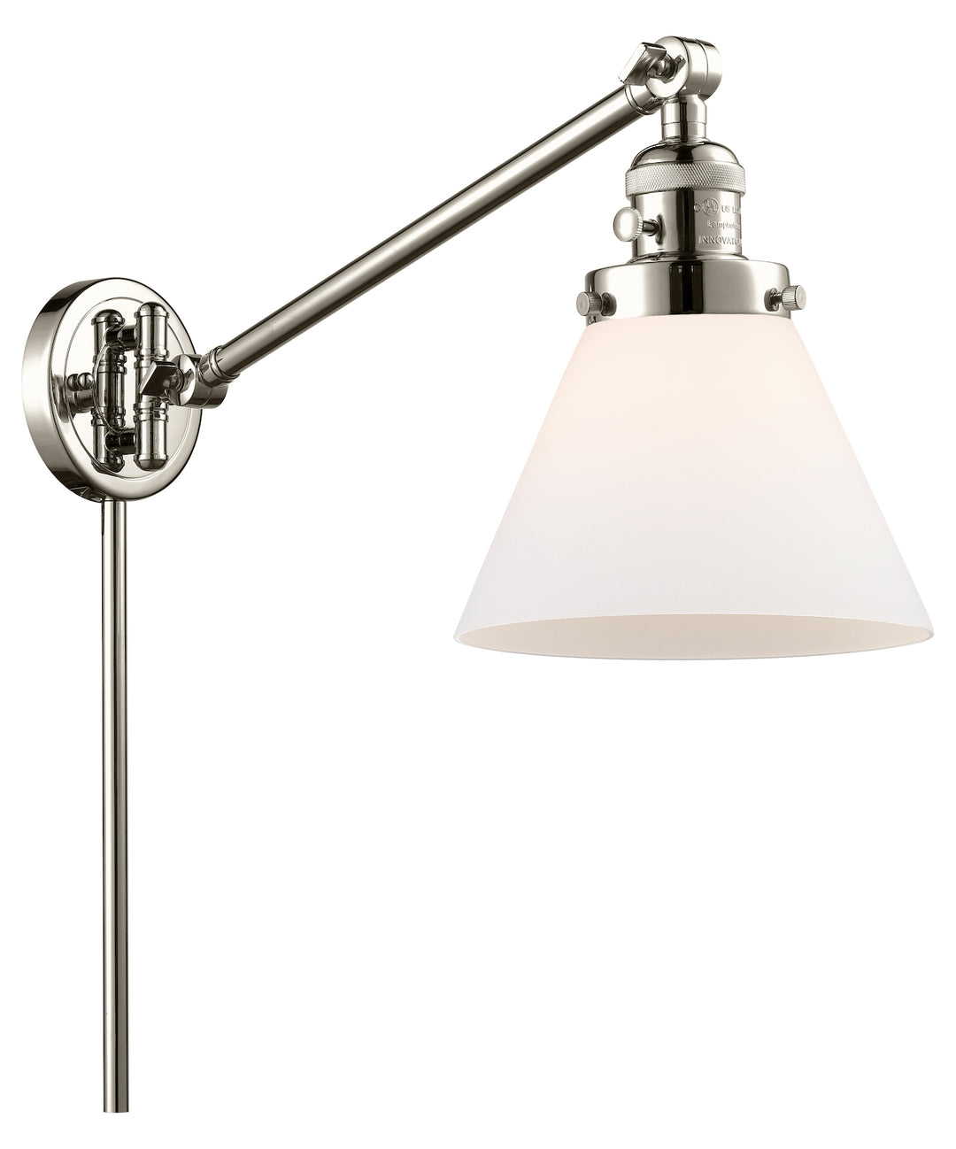 1 Light Vintage Dimmable Led Swing Arm by Innovations Lighting