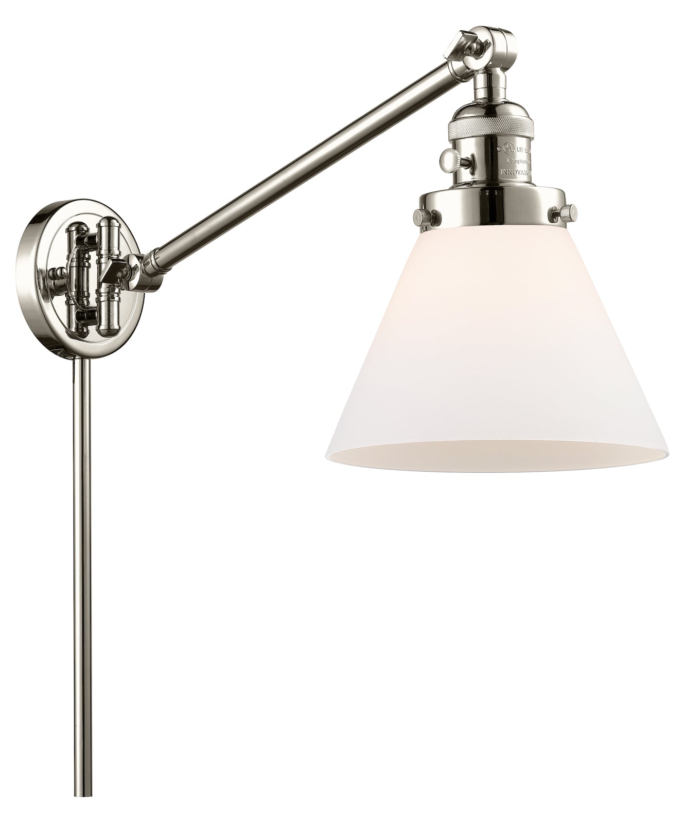 1 Light Vintage Dimmable Led Swing Arm by Innovations Lighting
