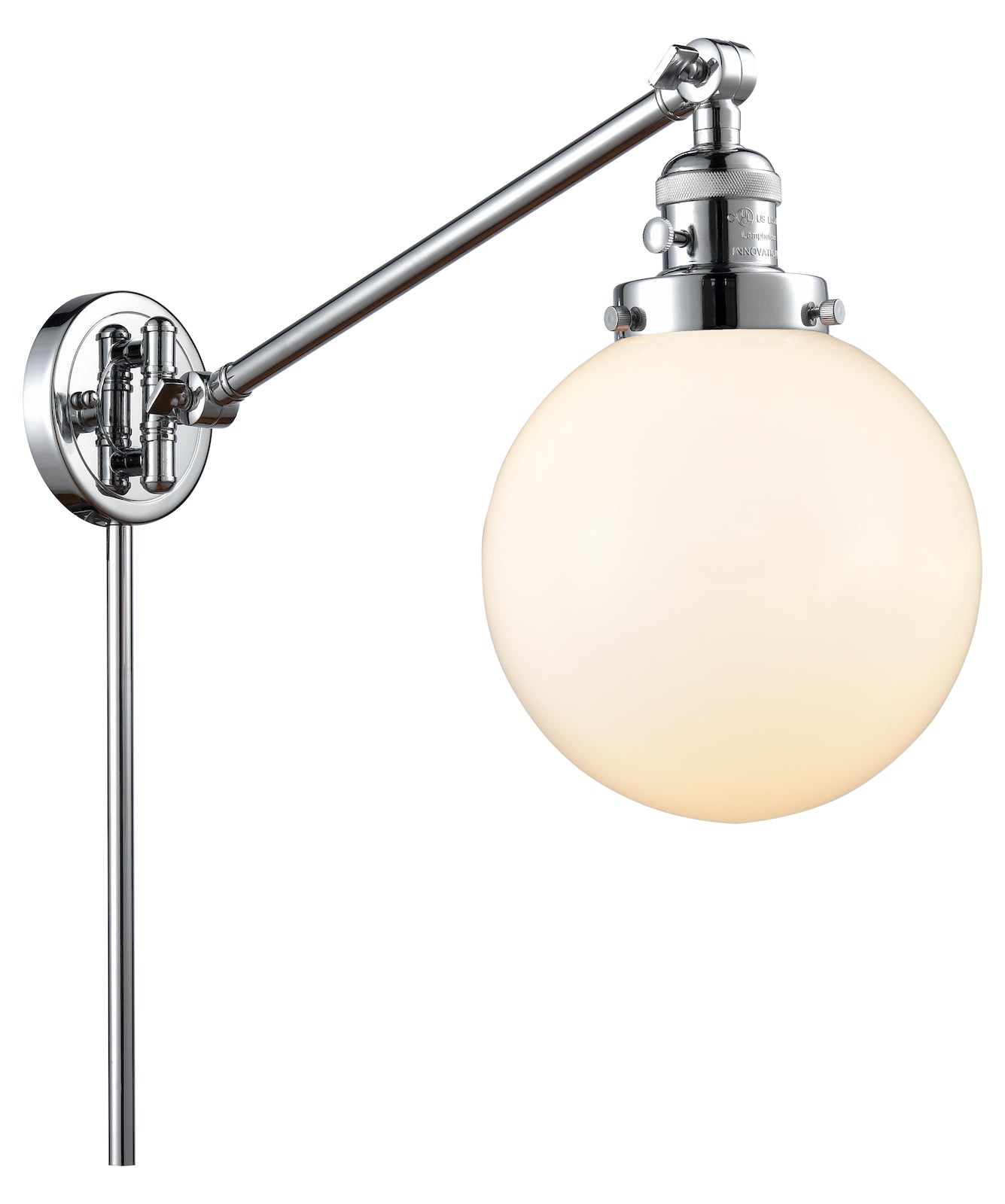 1 Light Vintage Dimmable Led Swing Arm by Innovations Lighting