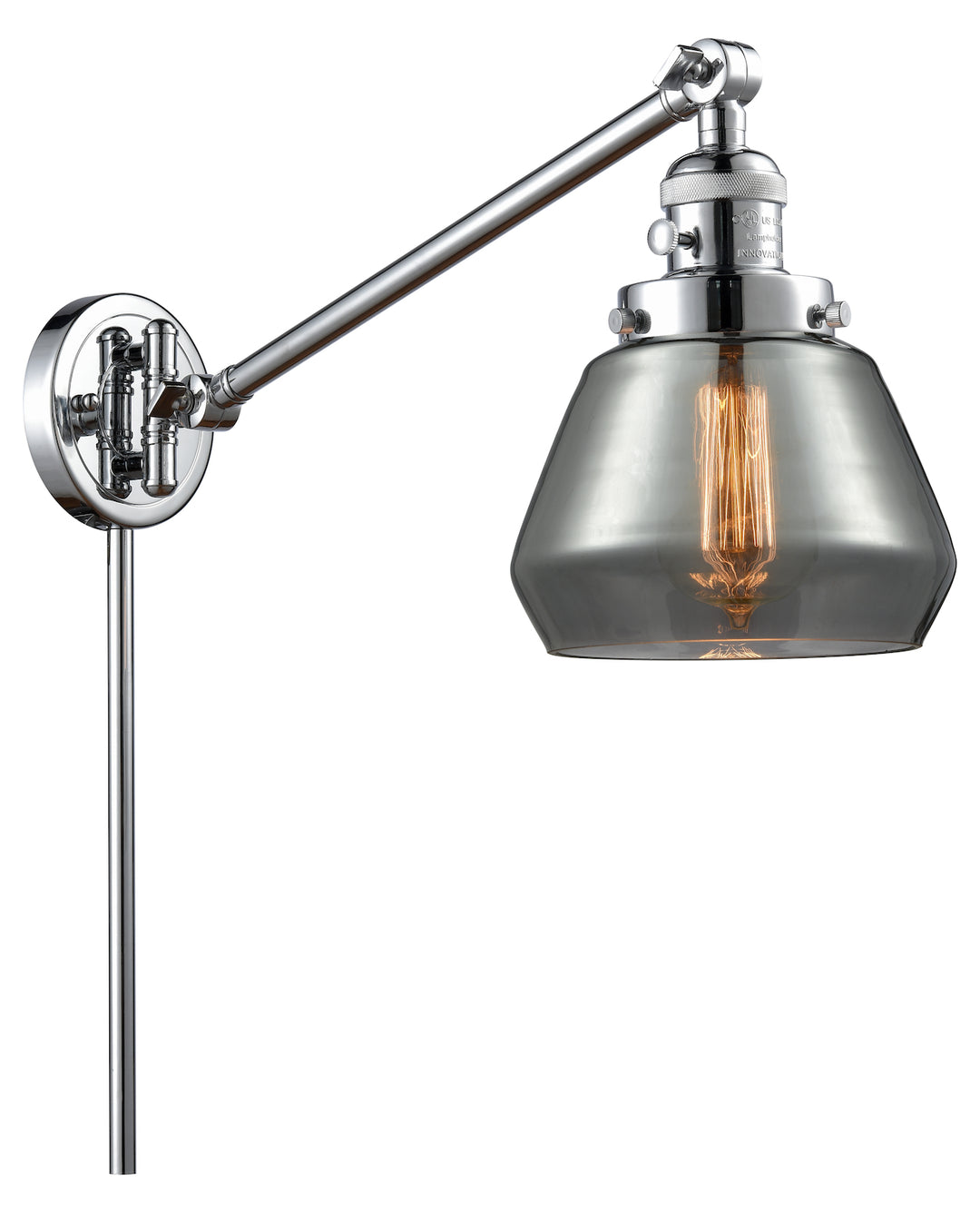 1 Light Vintage Dimmable Led Swing Arm by Innovations Lighting