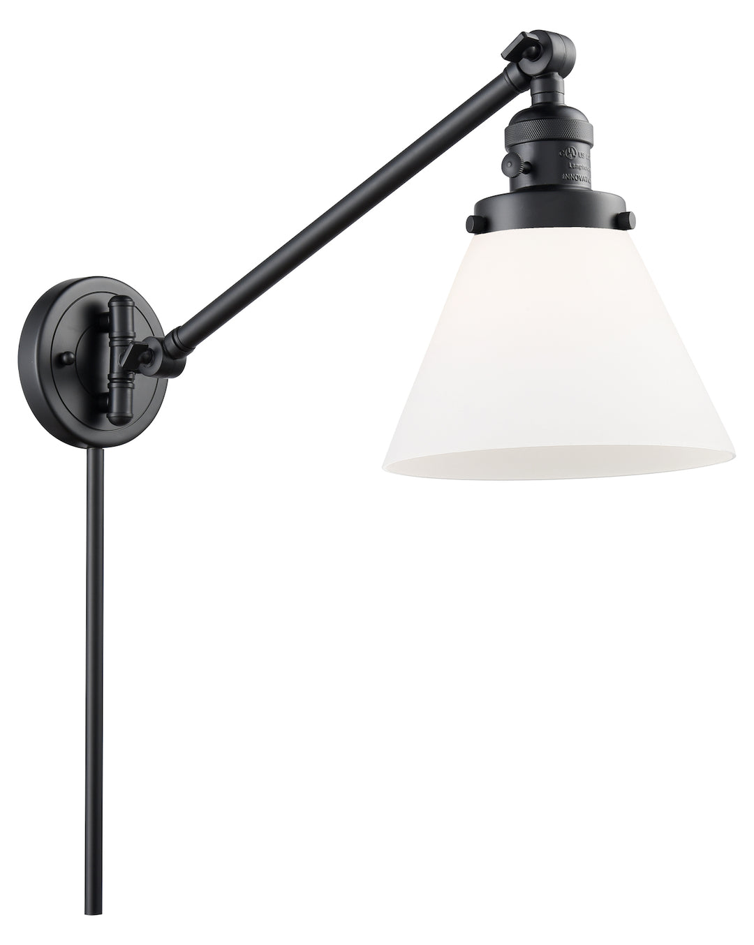 1 Light Vintage Dimmable Led Swing Arm by Innovations Lighting