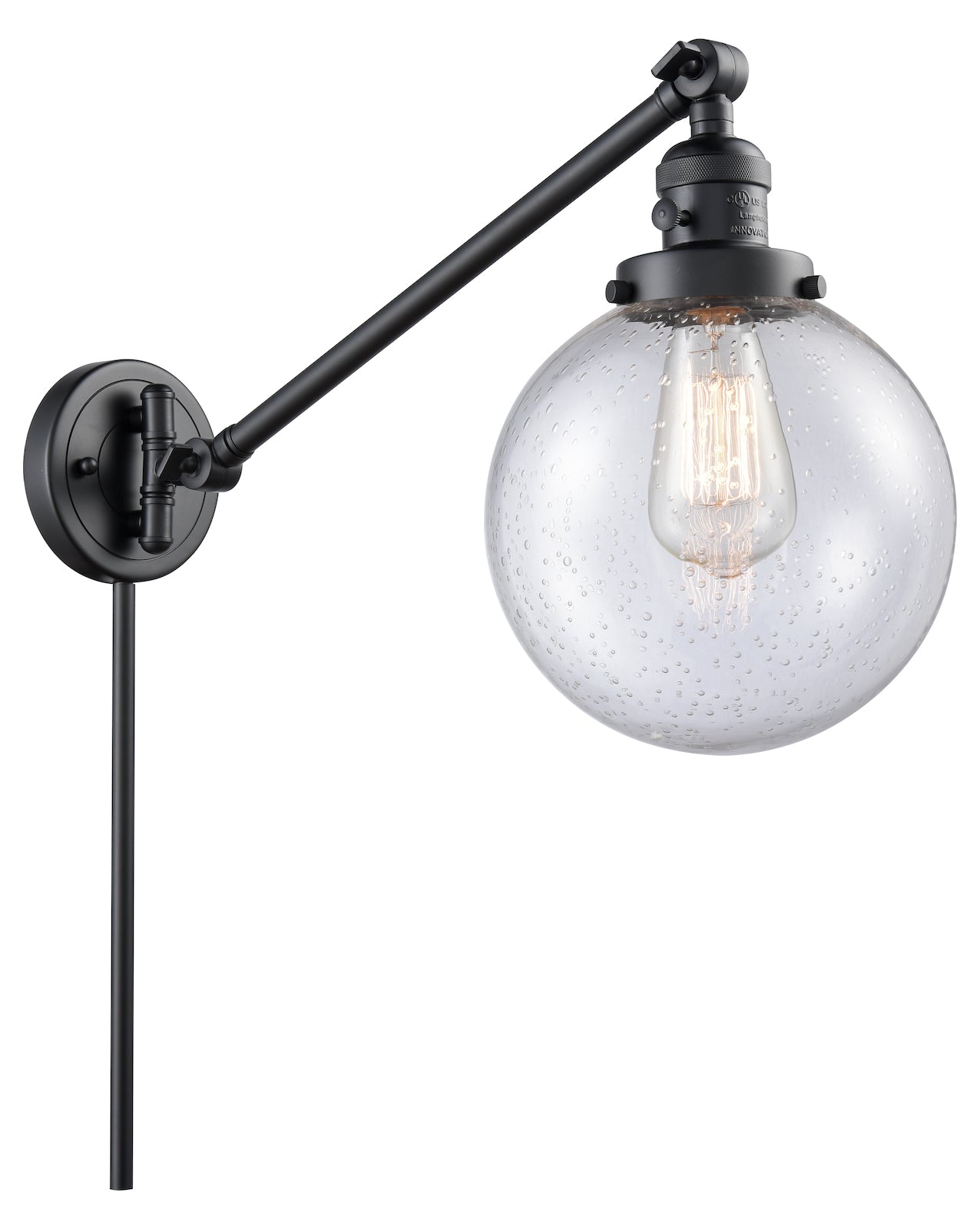 1 Light Vintage Dimmable Led Swing Arm by Innovations Lighting