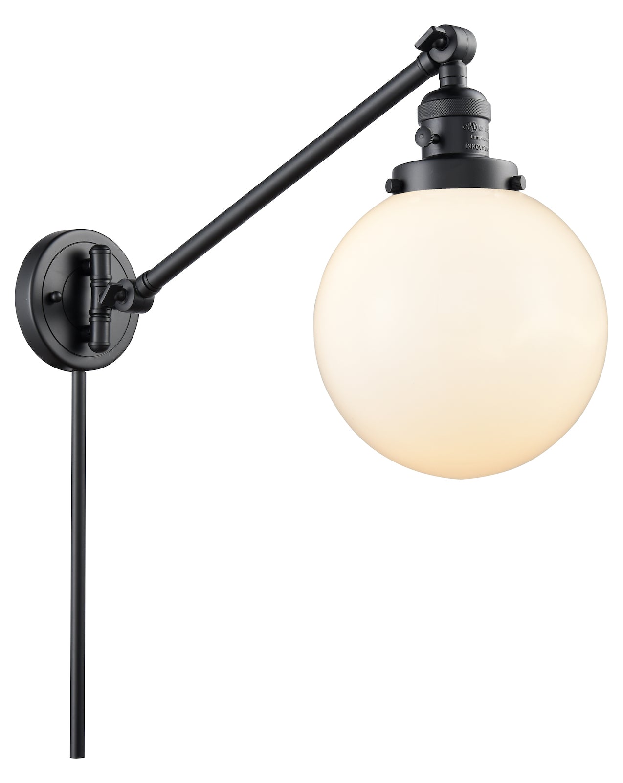 1 Light Vintage Dimmable Led Swing Arm by Innovations Lighting