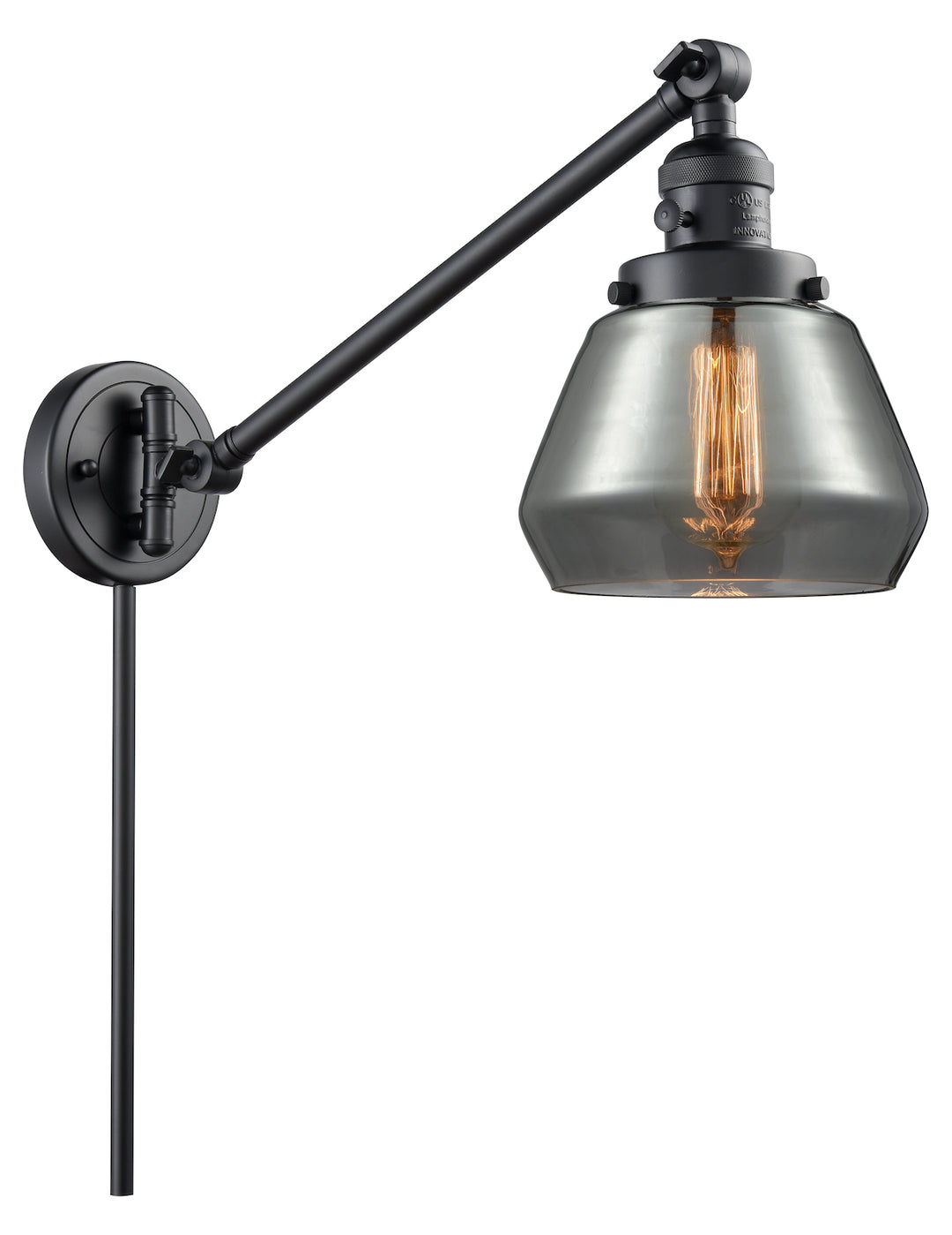 1 Light Vintage Dimmable Led Swing Arm by Innovations Lighting