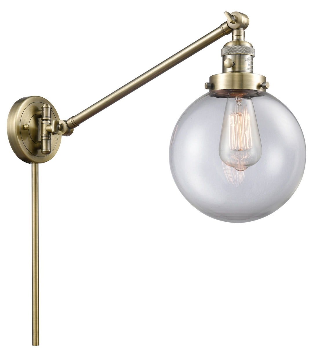 1 Light Vintage Dimmable Led Swing Arm by Innovations Lighting