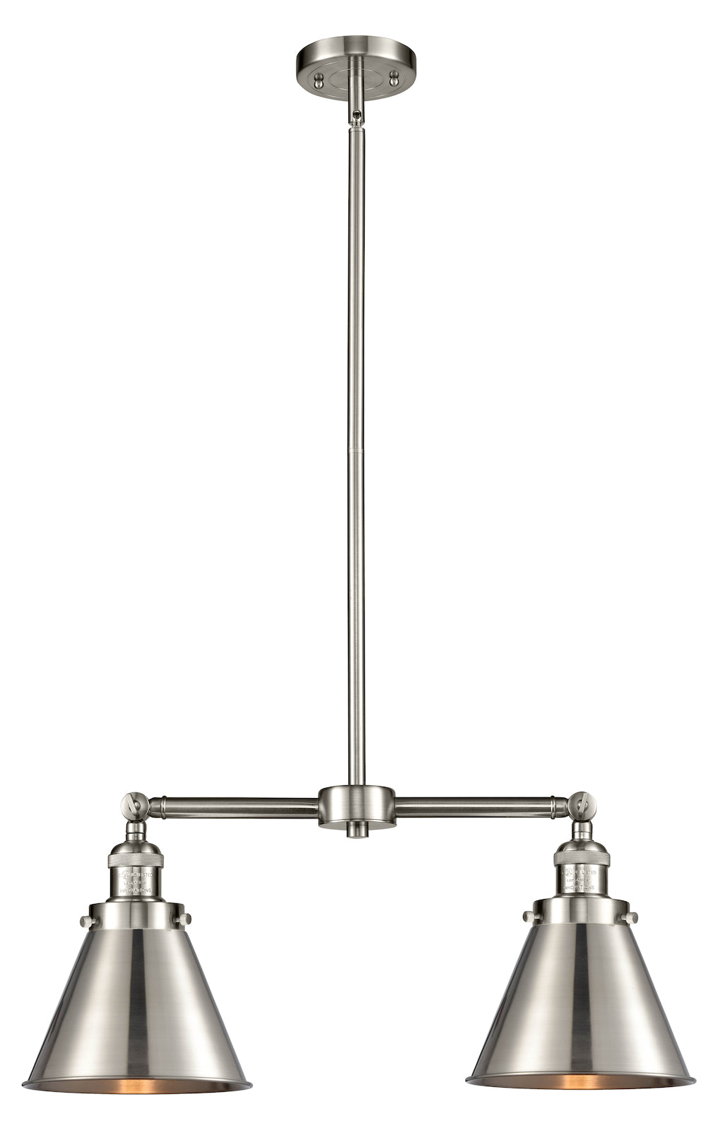 2 Light Vintage Dimmable Led Chandelier by Innovations Lighting
