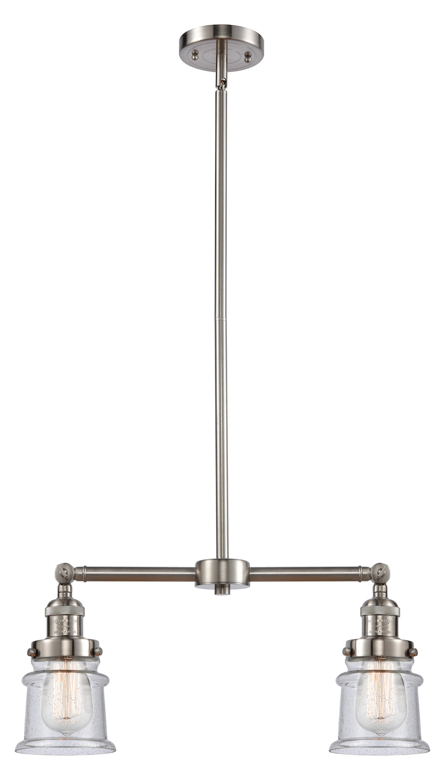 2 Light Vintage Dimmable Led Chandelier by Innovations Lighting