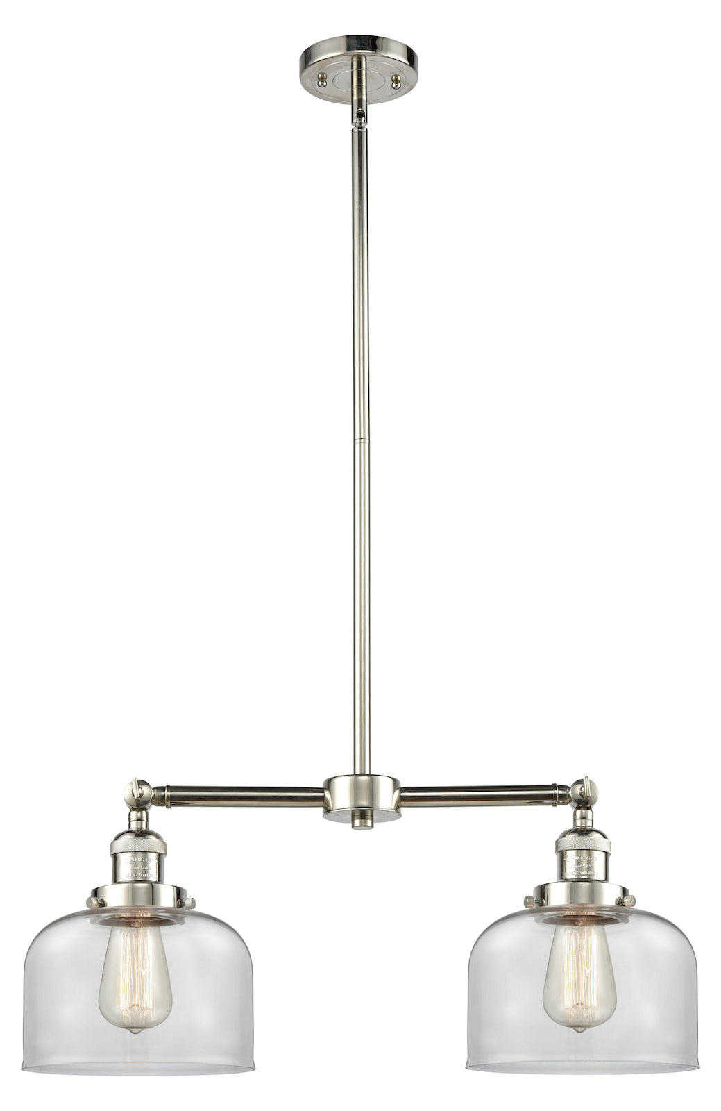 2 Light Vintage Dimmable Led Chandelier by Innovations Lighting