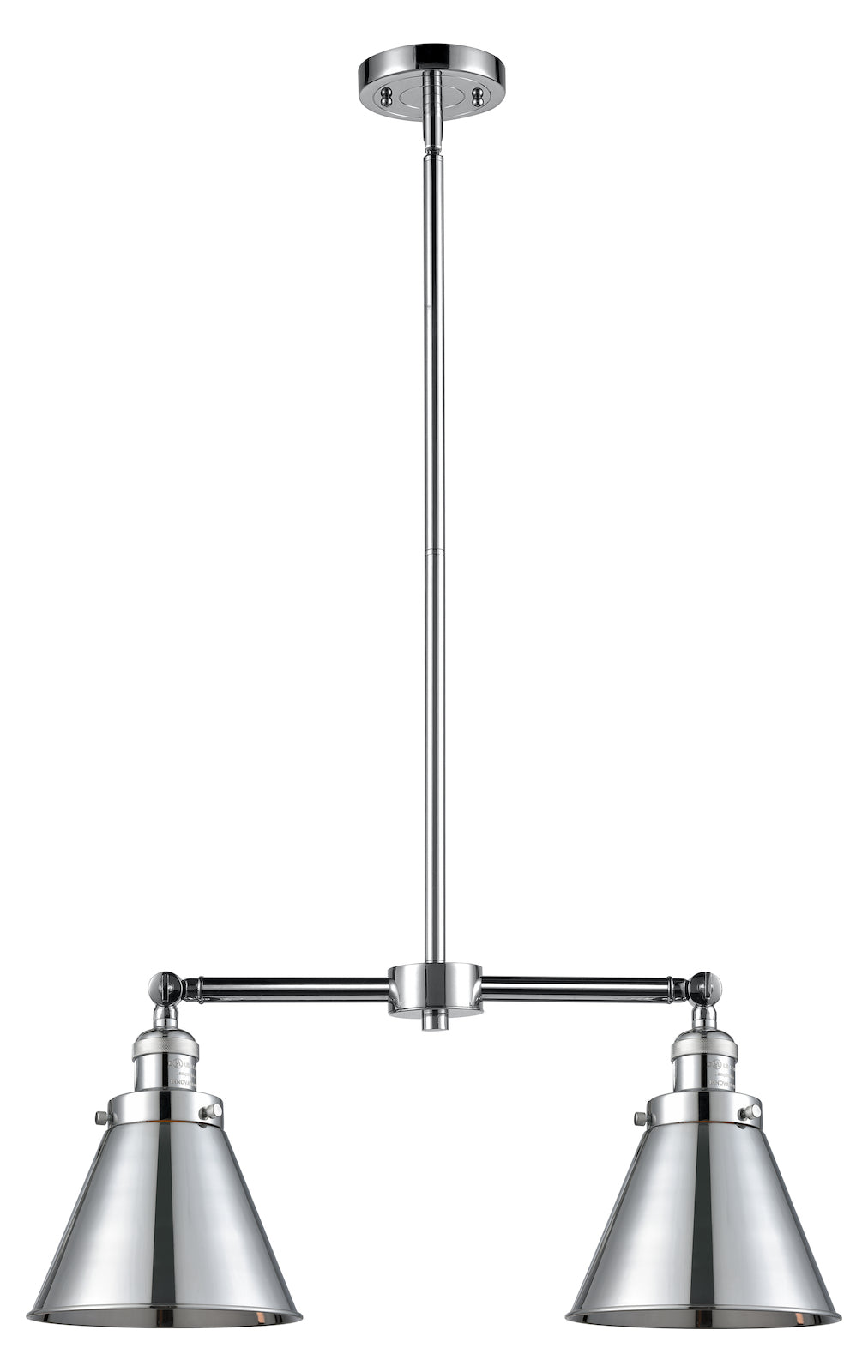 2 Light Vintage Dimmable Led Chandelier by Innovations Lighting
