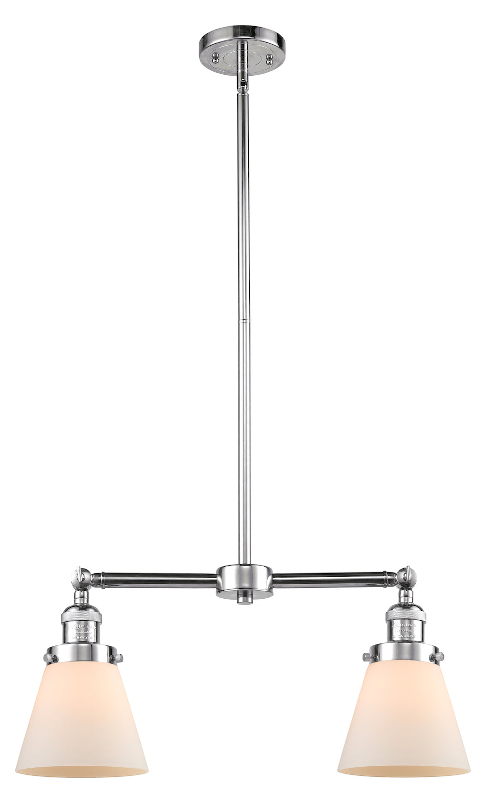 2 Light Vintage Dimmable Led Chandelier by Innovations Lighting