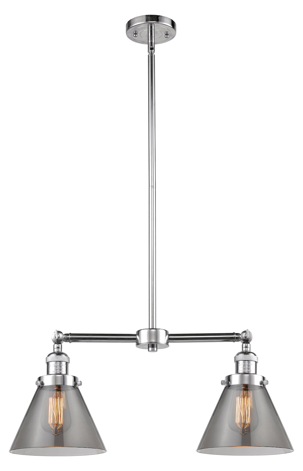 2 Light Vintage Dimmable Led Chandelier by Innovations Lighting