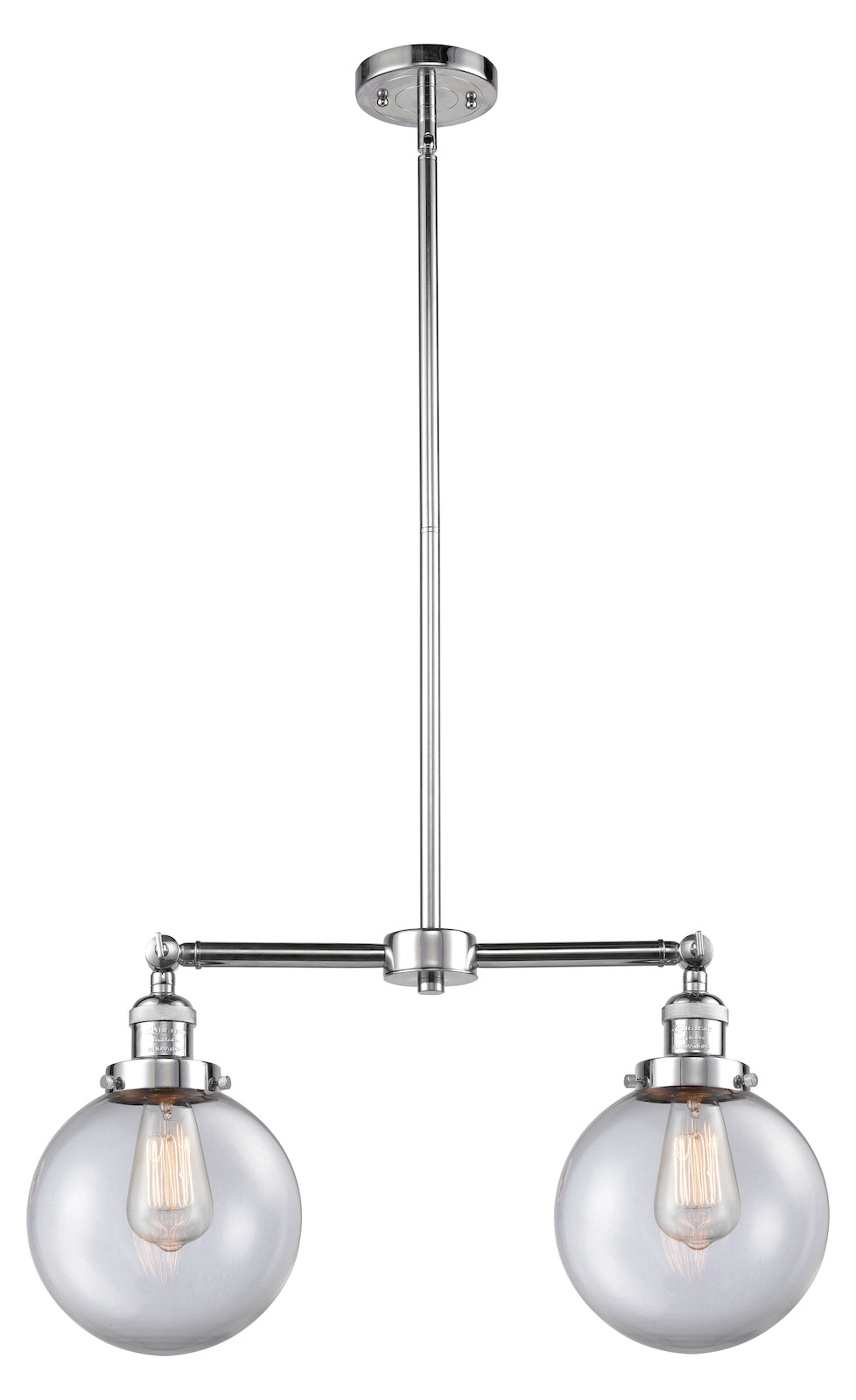 2 Light Vintage Dimmable Led Chandelier by Innovations Lighting