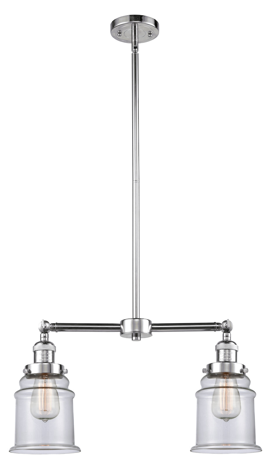 2 Light Vintage Dimmable Led Chandelier by Innovations Lighting