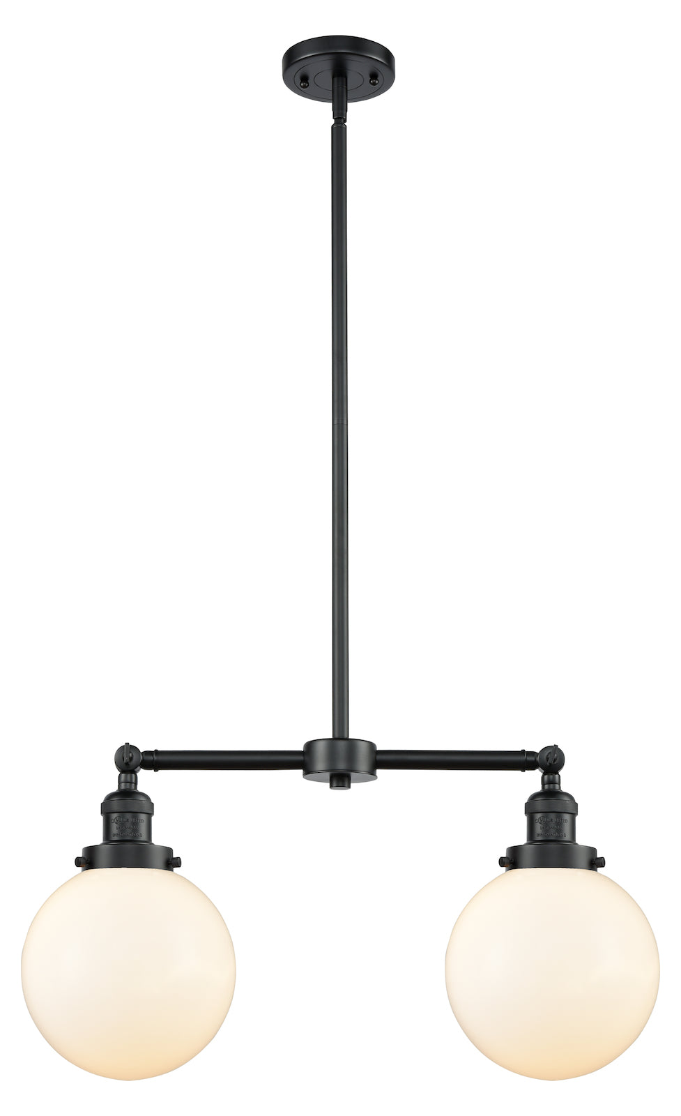 2 Light Vintage Dimmable Led Chandelier by Innovations Lighting
