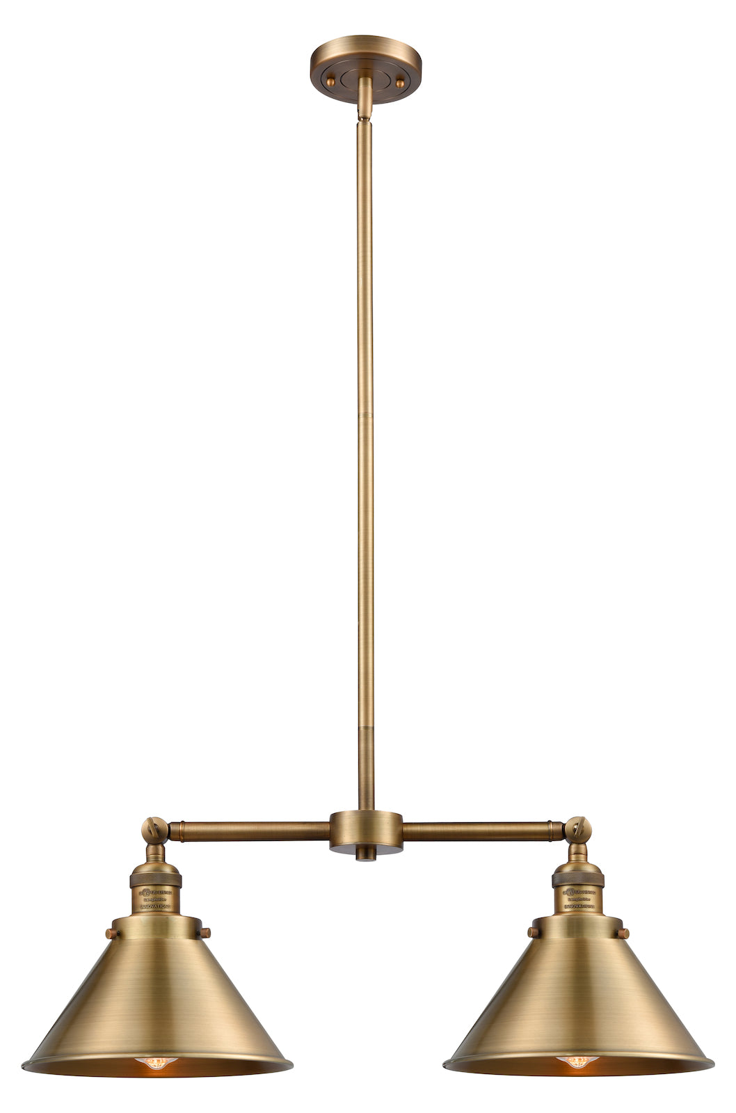 2 Light Vintage Dimmable Led Chandelier by Innovations Lighting
