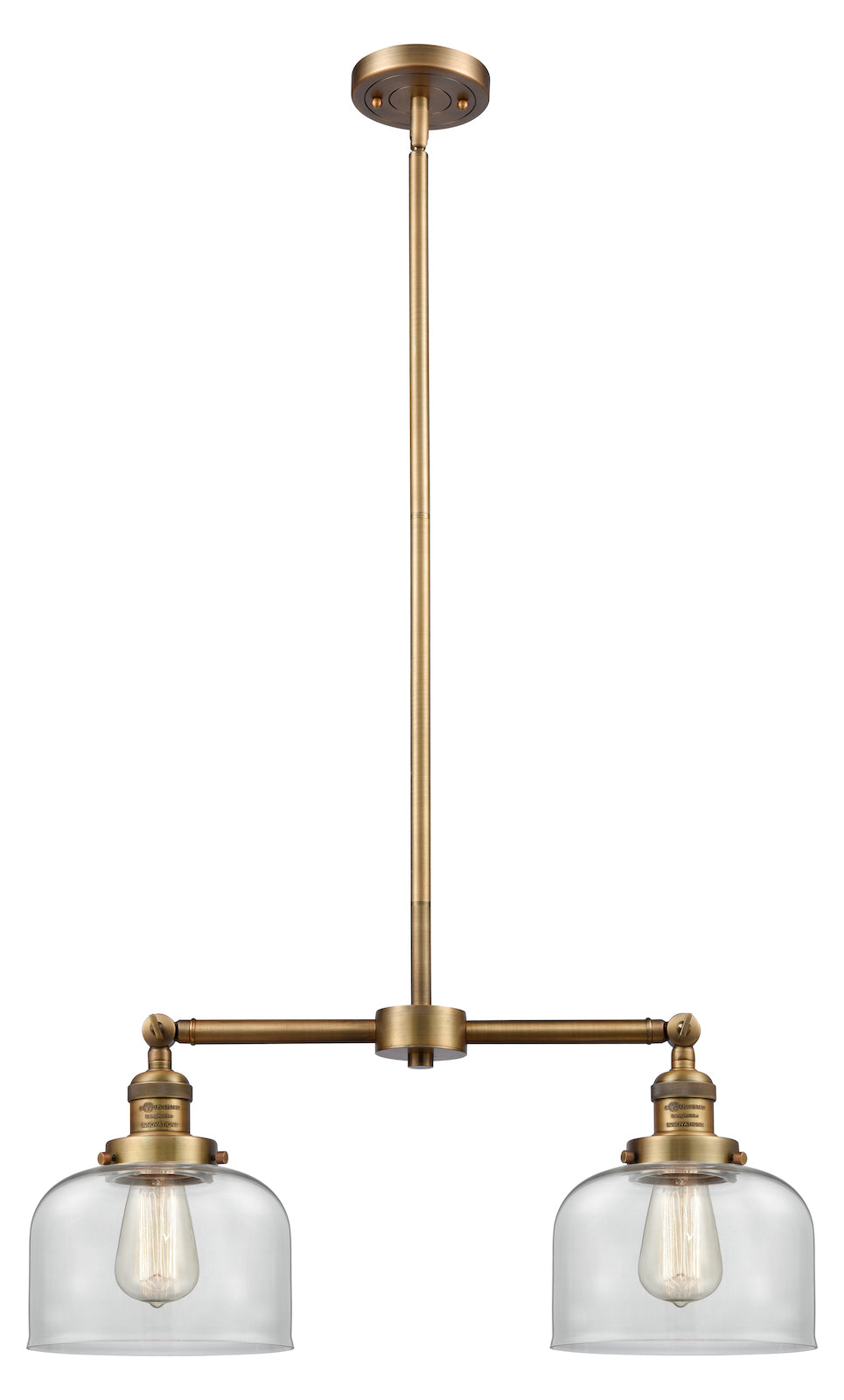 2 Light Vintage Dimmable Led Chandelier by Innovations Lighting