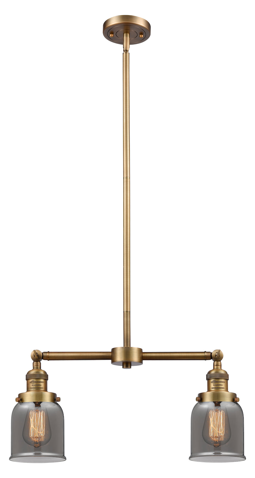 2 Light Vintage Dimmable Led Chandelier by Innovations Lighting