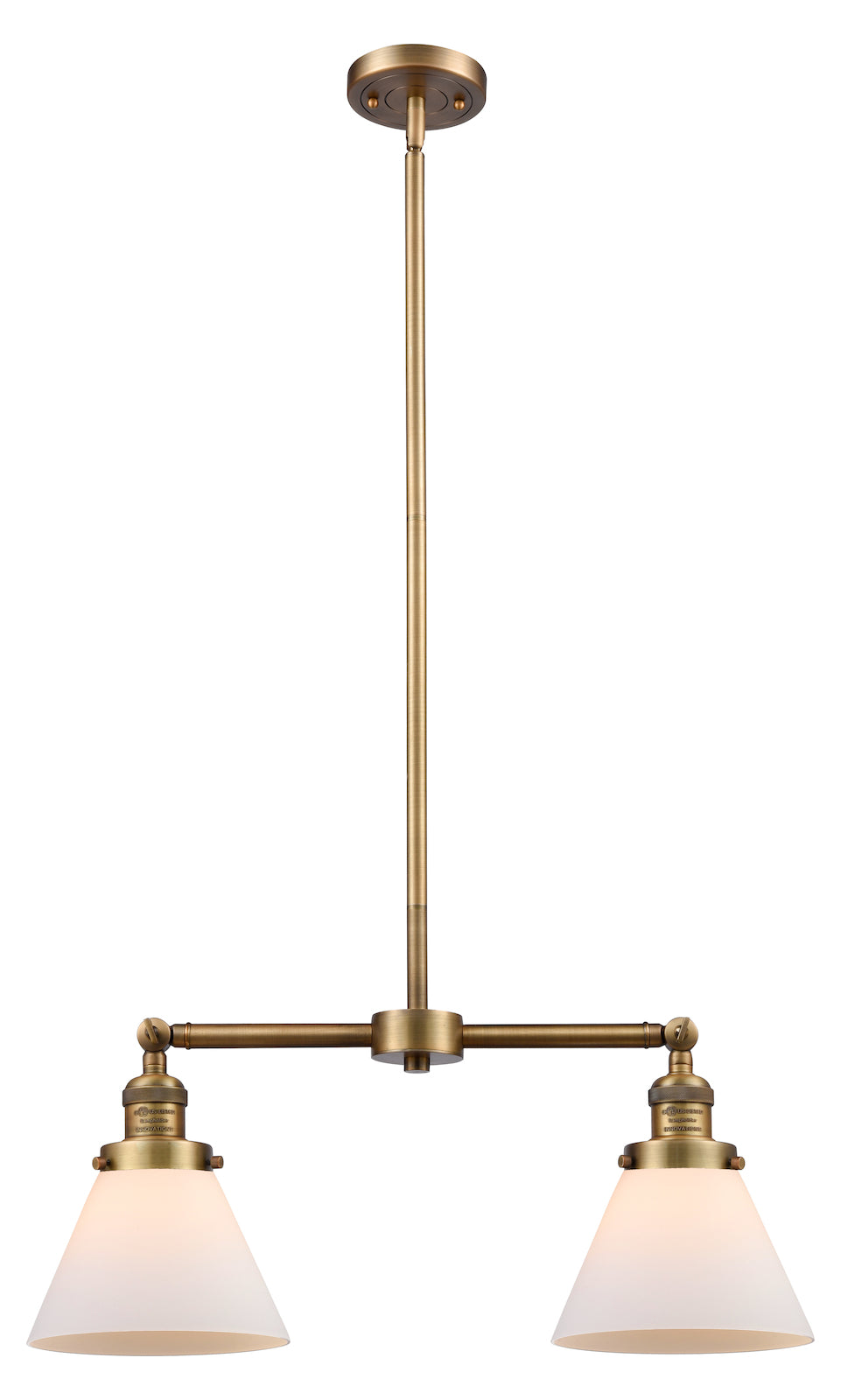 2 Light Vintage Dimmable Led Chandelier by Innovations Lighting