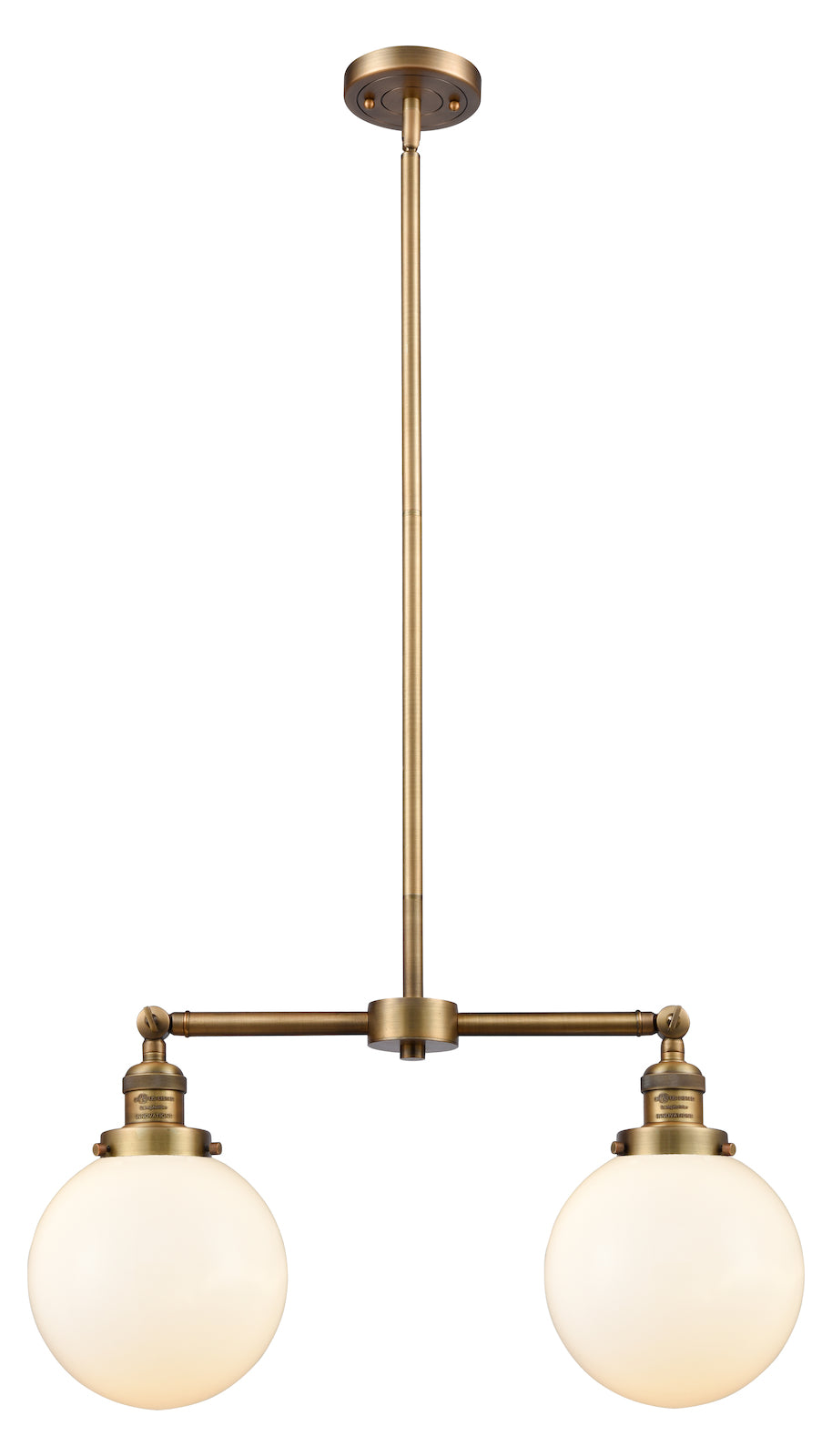 2 Light Vintage Dimmable Led Chandelier by Innovations Lighting