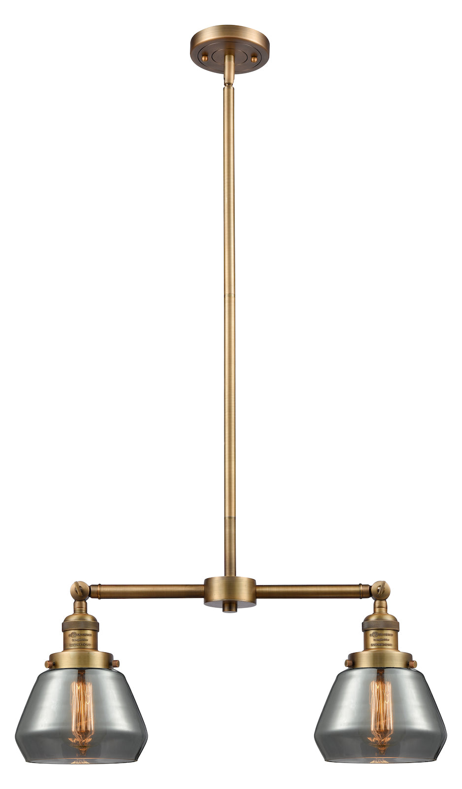 2 Light Vintage Dimmable Led Chandelier by Innovations Lighting