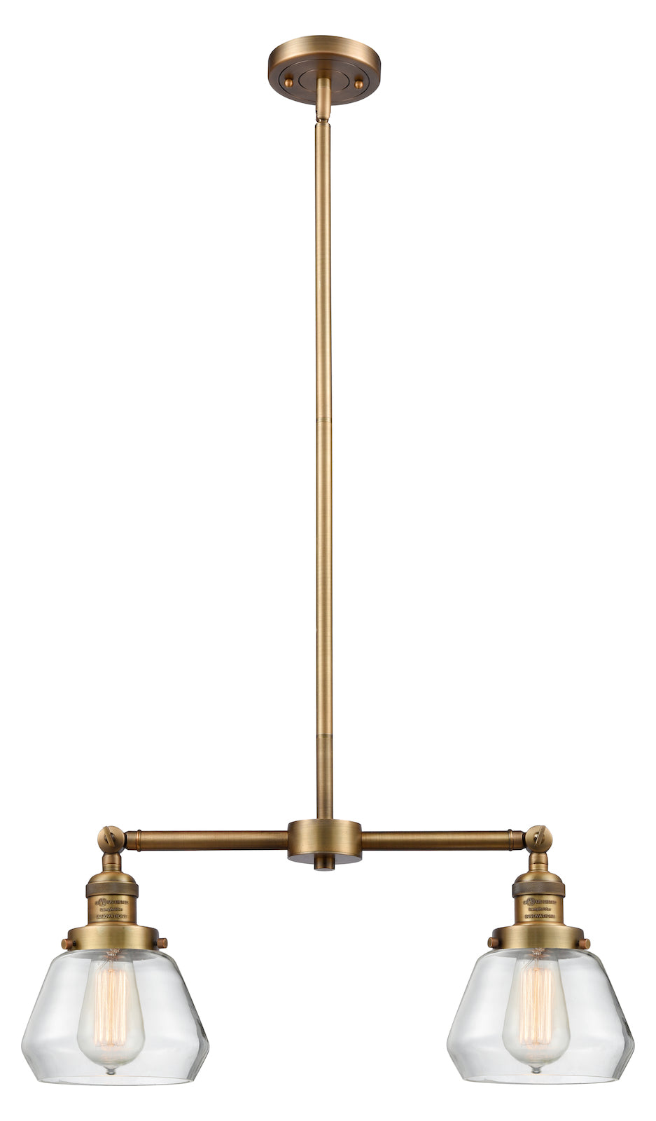 2 Light Vintage Dimmable Led Chandelier by Innovations Lighting