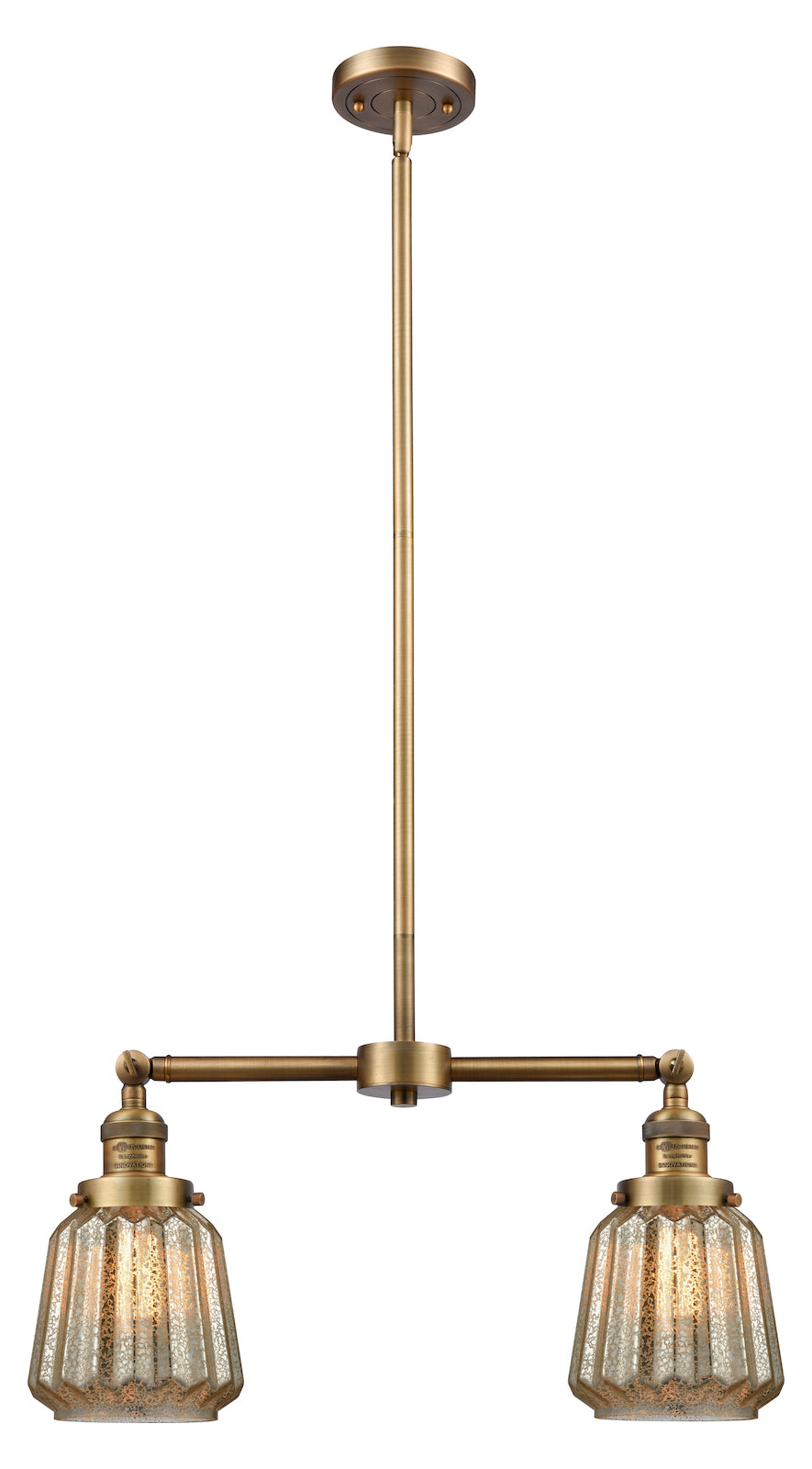 2 Light Vintage Dimmable Led Chandelier by Innovations Lighting
