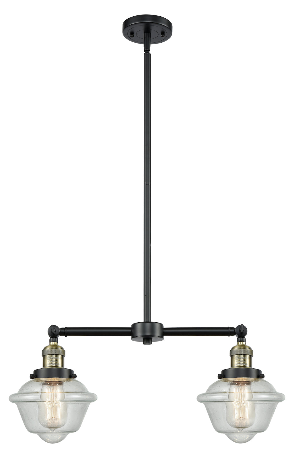 2 Light Vintage Dimmable Led Chandelier by Innovations Lighting