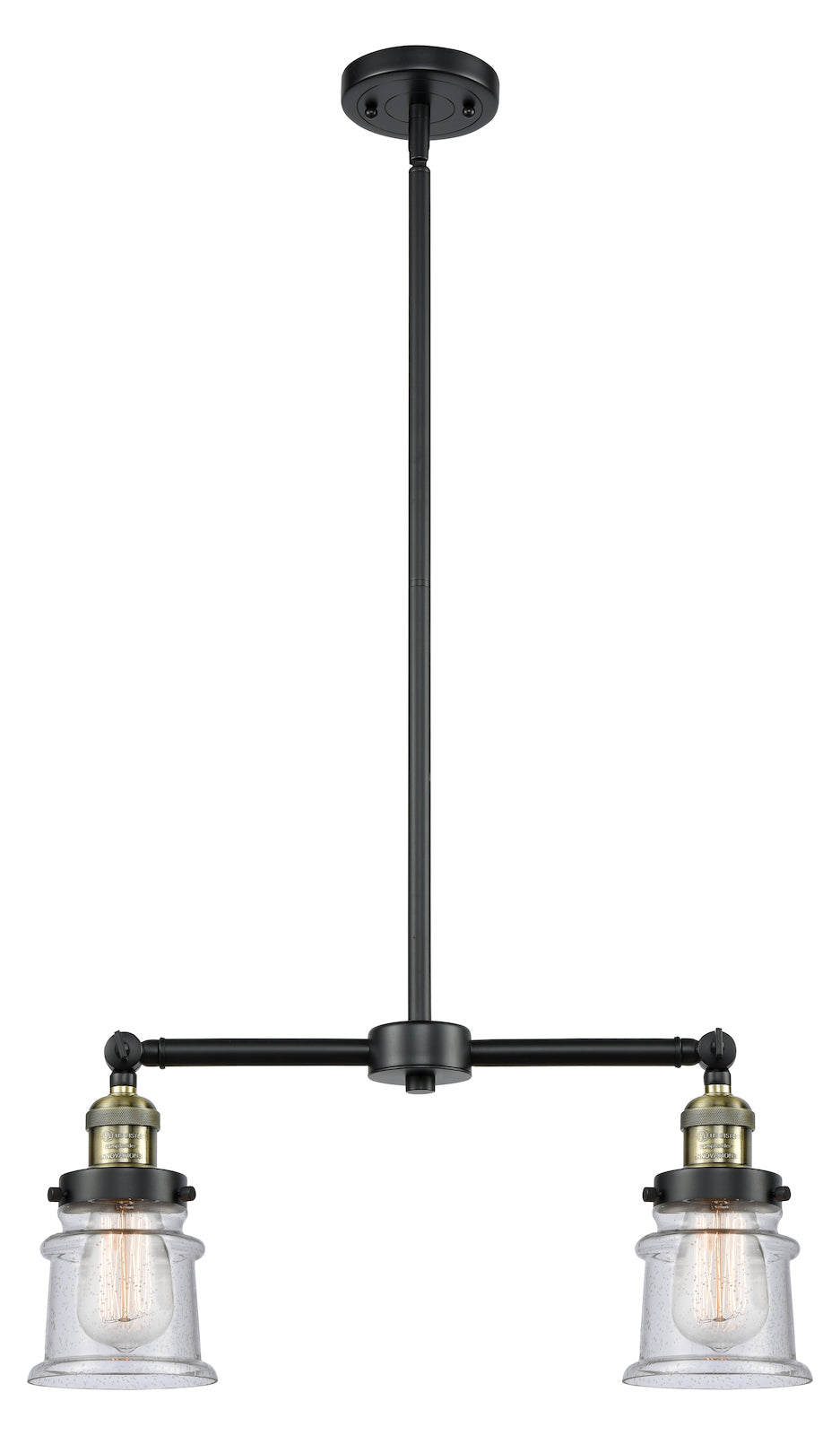2 Light Vintage Dimmable Led Chandelier by Innovations Lighting