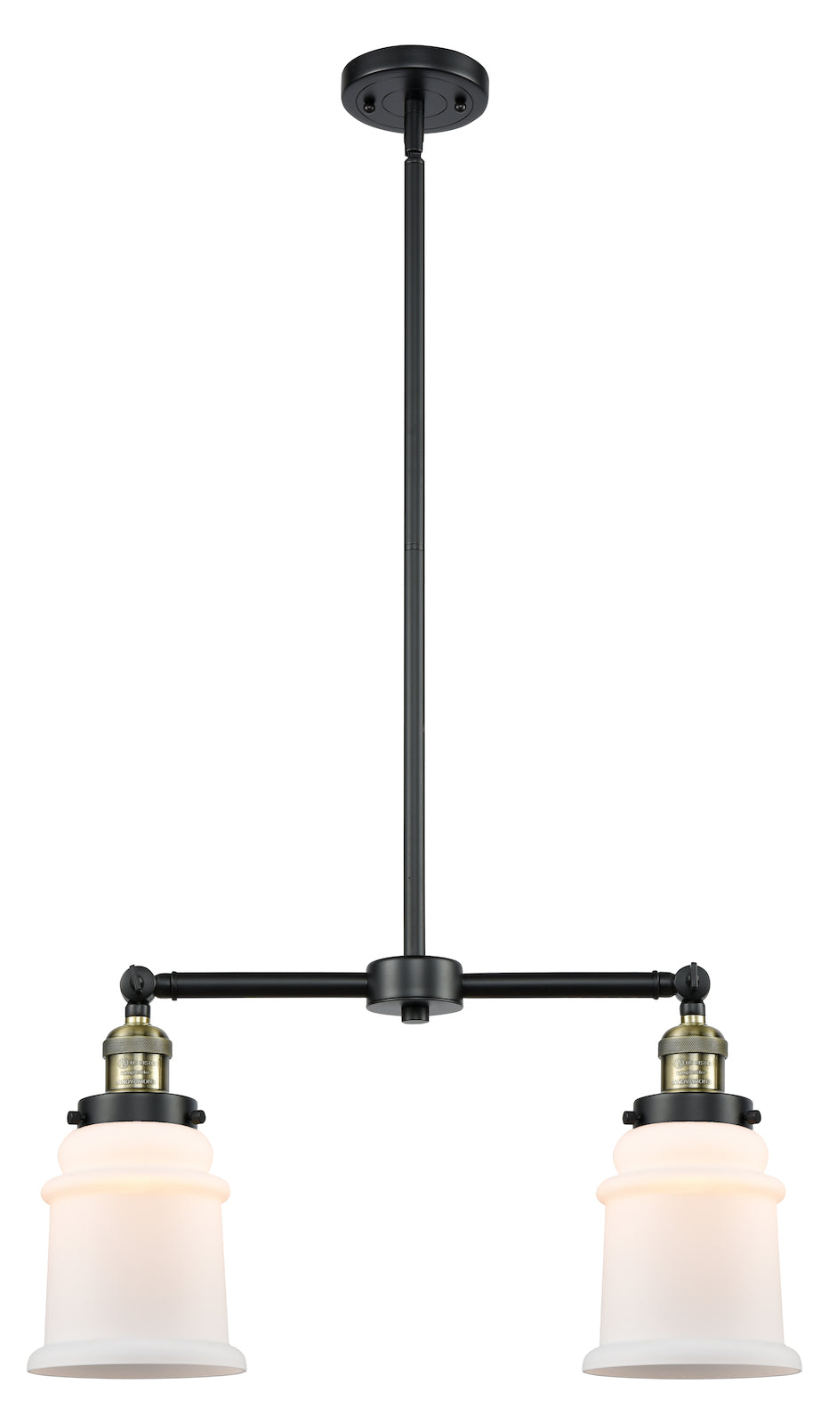 2 Light Vintage Dimmable Led Chandelier by Innovations Lighting